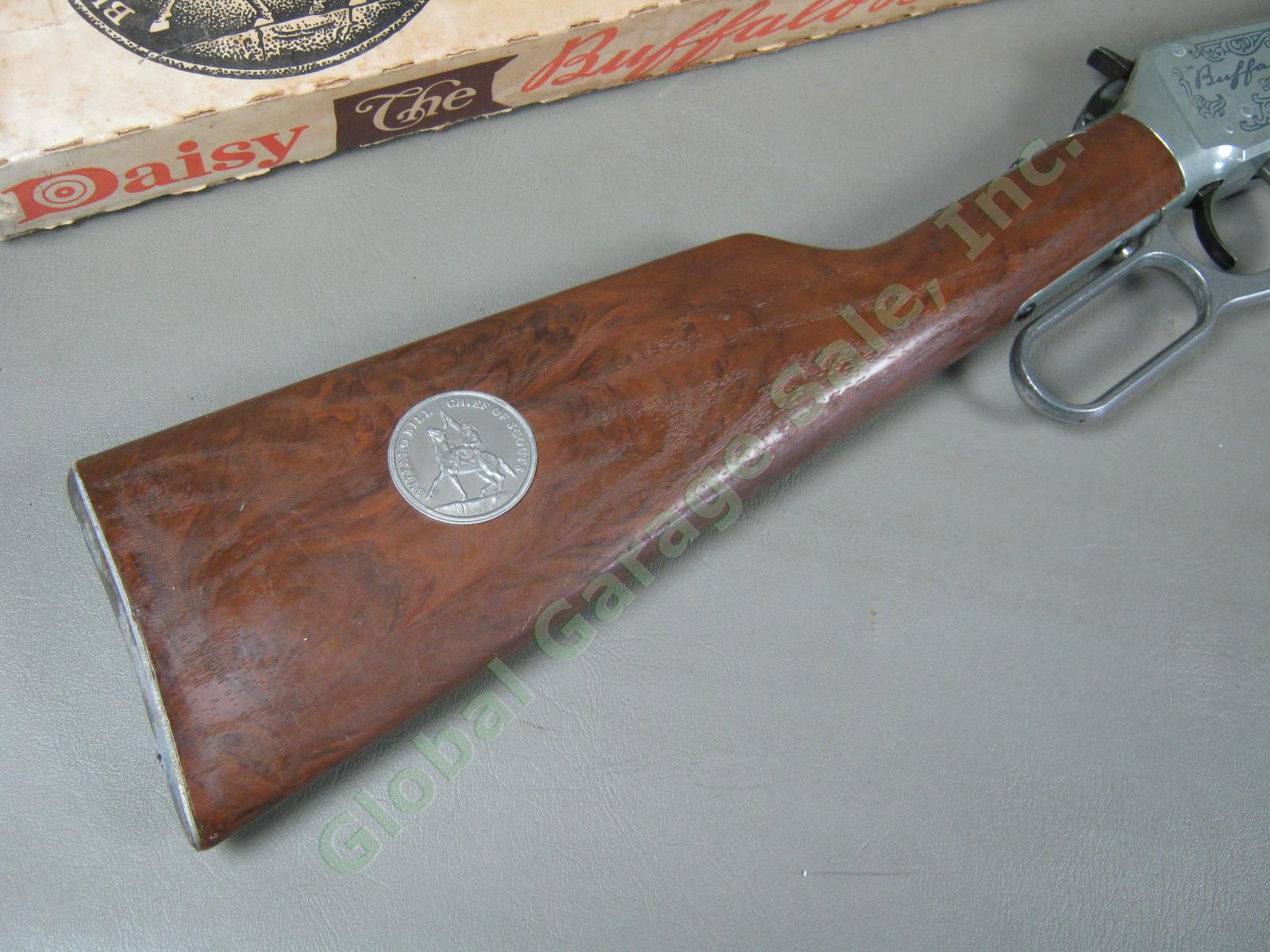 Vtg Original Daisy Model 3030 Buffalo Bill Scout BB Gun With Box 1