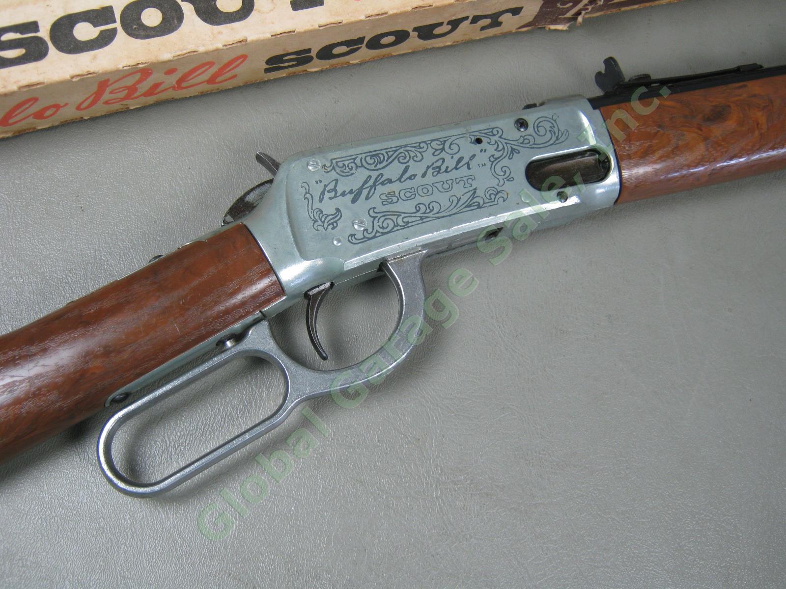 Vtg Original Daisy Model 3030 Buffalo Bill Scout BB Gun With Box 2