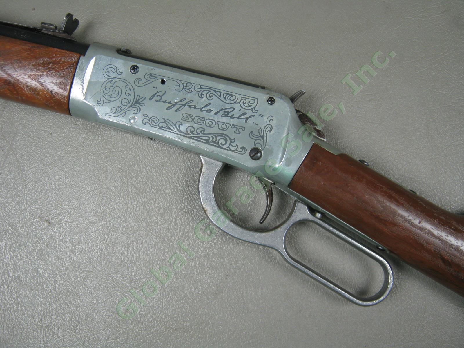 Vtg Original Daisy Model 3030 Buffalo Bill Scout BB Gun With Box 6