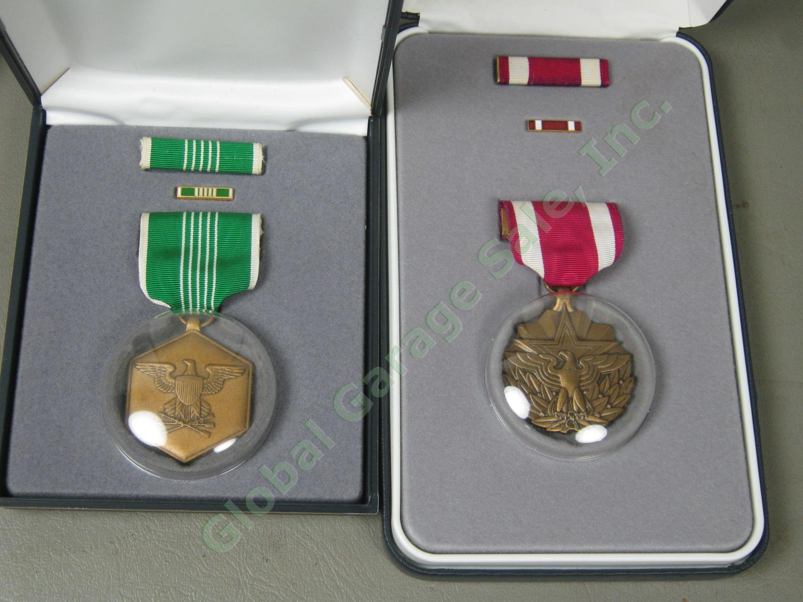 HUGE Vtg US Army Vermont Air National Guard Medal Patch Ribbon Pin Bar Lot NR! 4