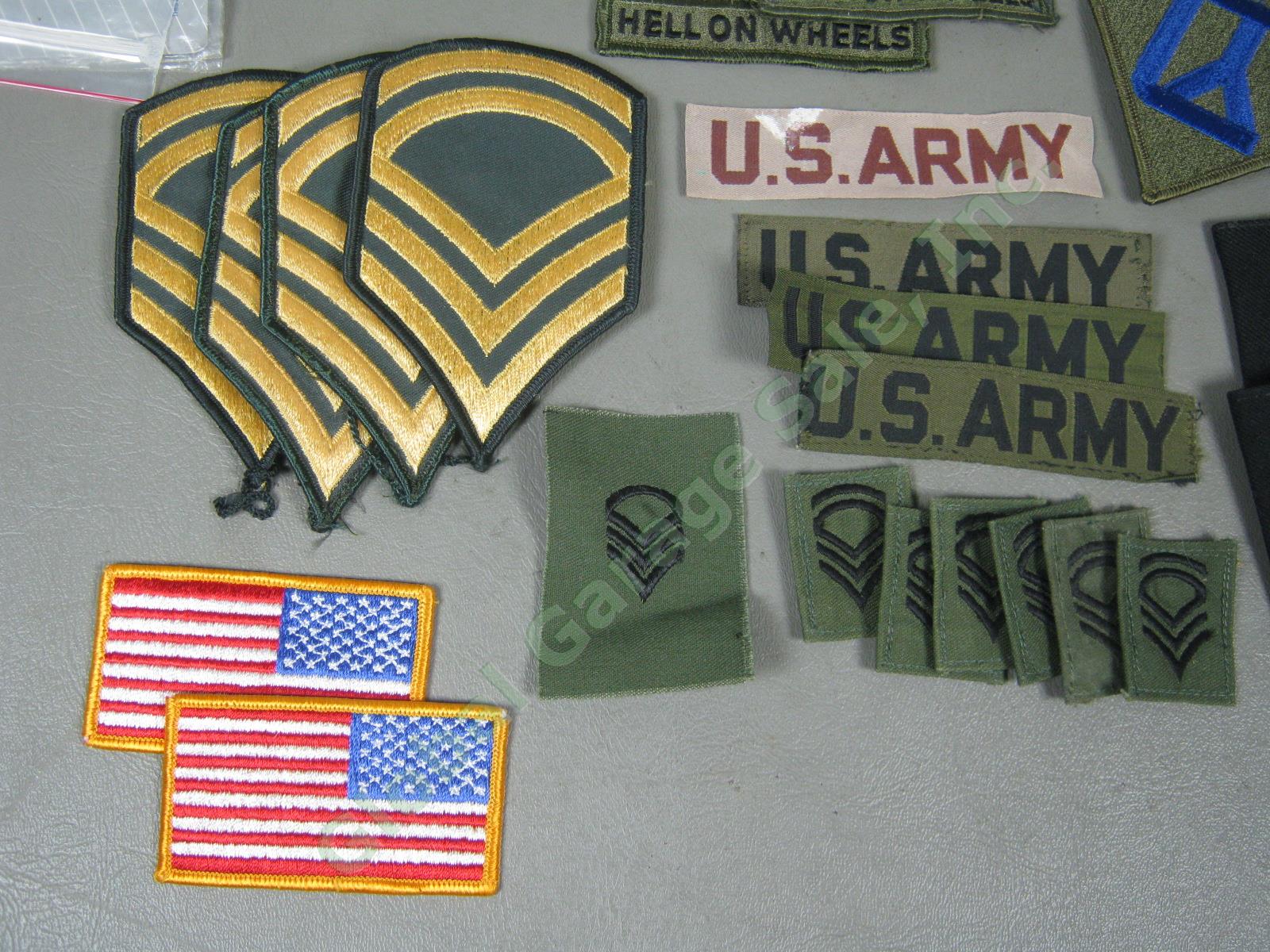 HUGE Vtg US Army Vermont Air National Guard Medal Patch Ribbon Pin Bar Lot NR! 18