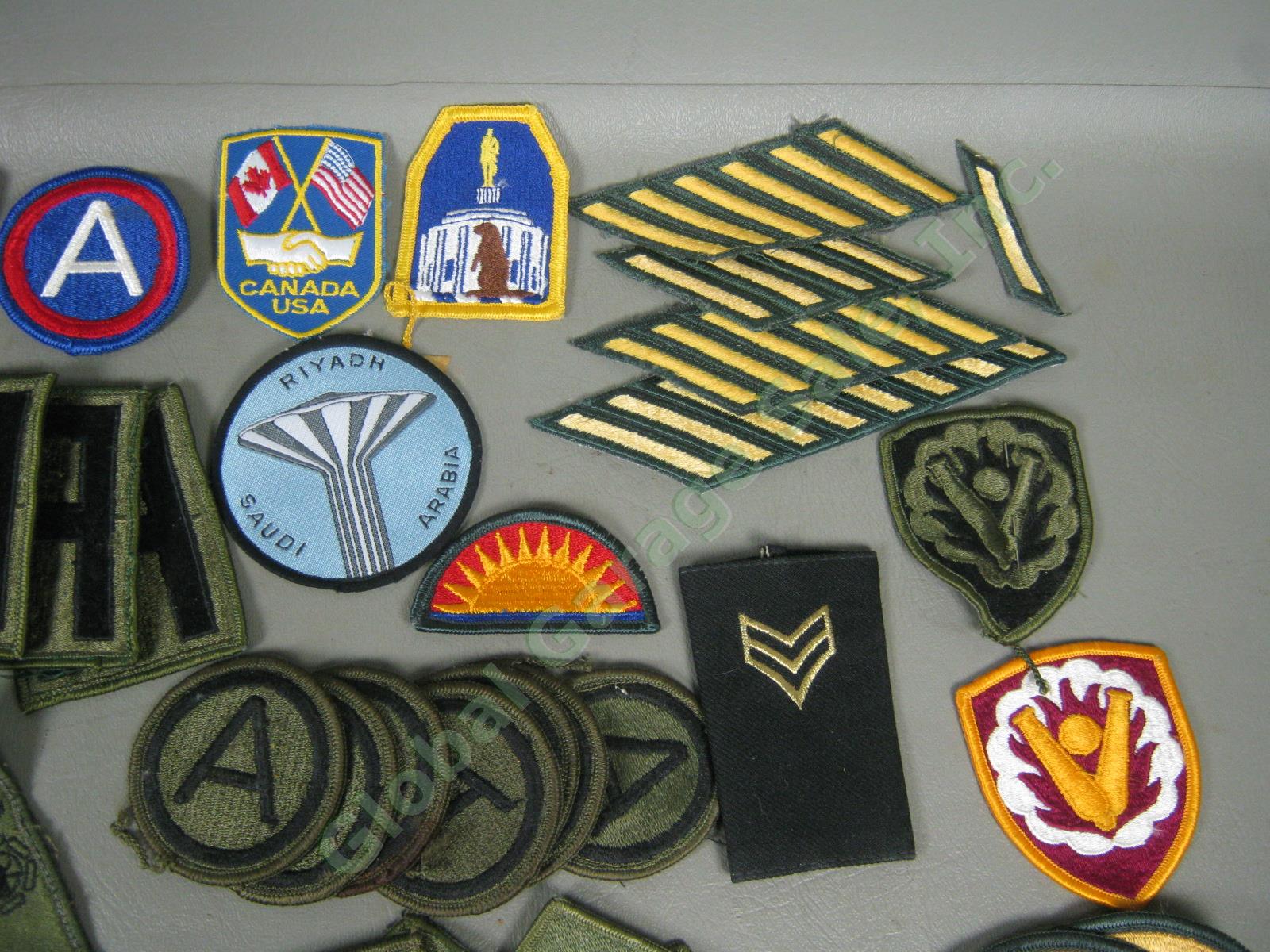 HUGE Vtg US Army Vermont Air National Guard Medal Patch Ribbon Pin Bar Lot NR! 20