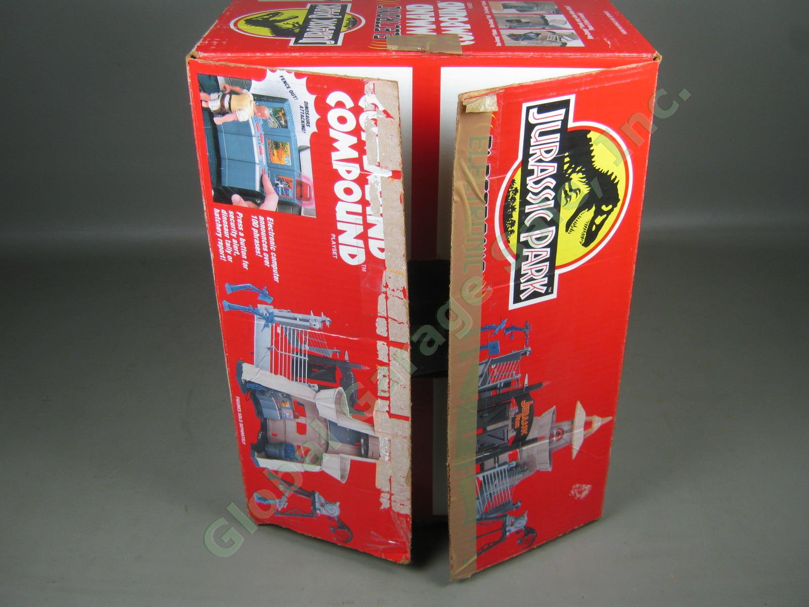 Vtg 1993 Kenner Jurassic Park Electronic Command Compound Dinosaur Playset W/Box 3