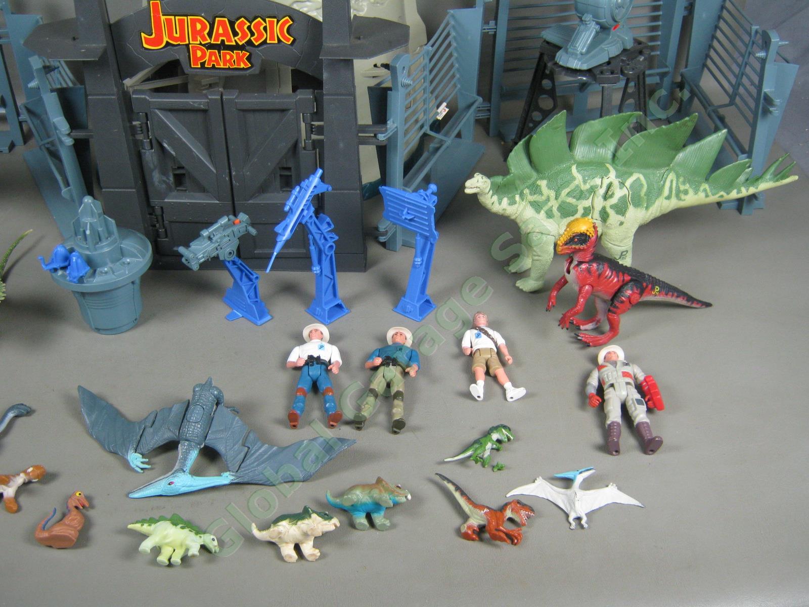 Vtg 1993 Kenner Jurassic Park Electronic Command Compound Dinosaur Playset W/Box 7