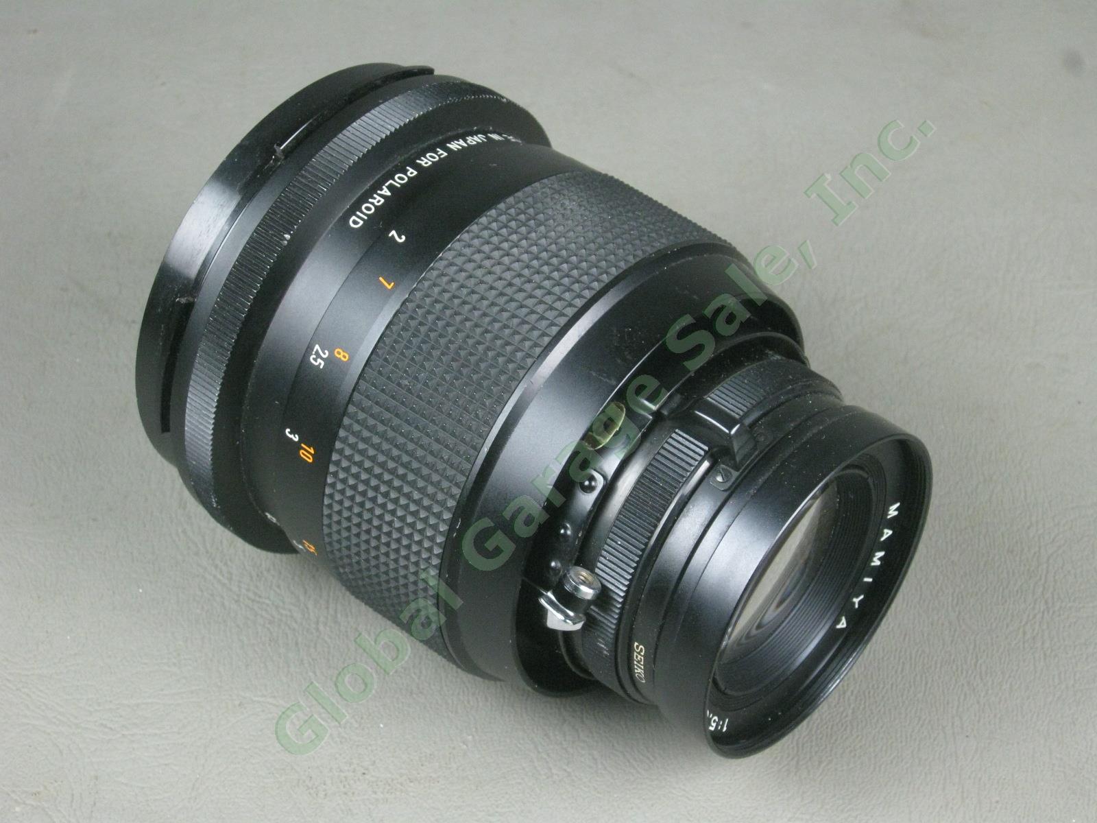 Mamiya 150mm f/5.6 1:5.6 Manual Focus Camera Lens for Polaroid 600 SE 600SE NR!