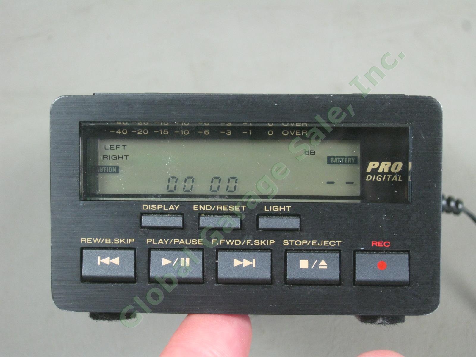 Marantz PMD700 Professional DAT Digital Audio Tape Deck Recorder +AC Adapter Lot 1