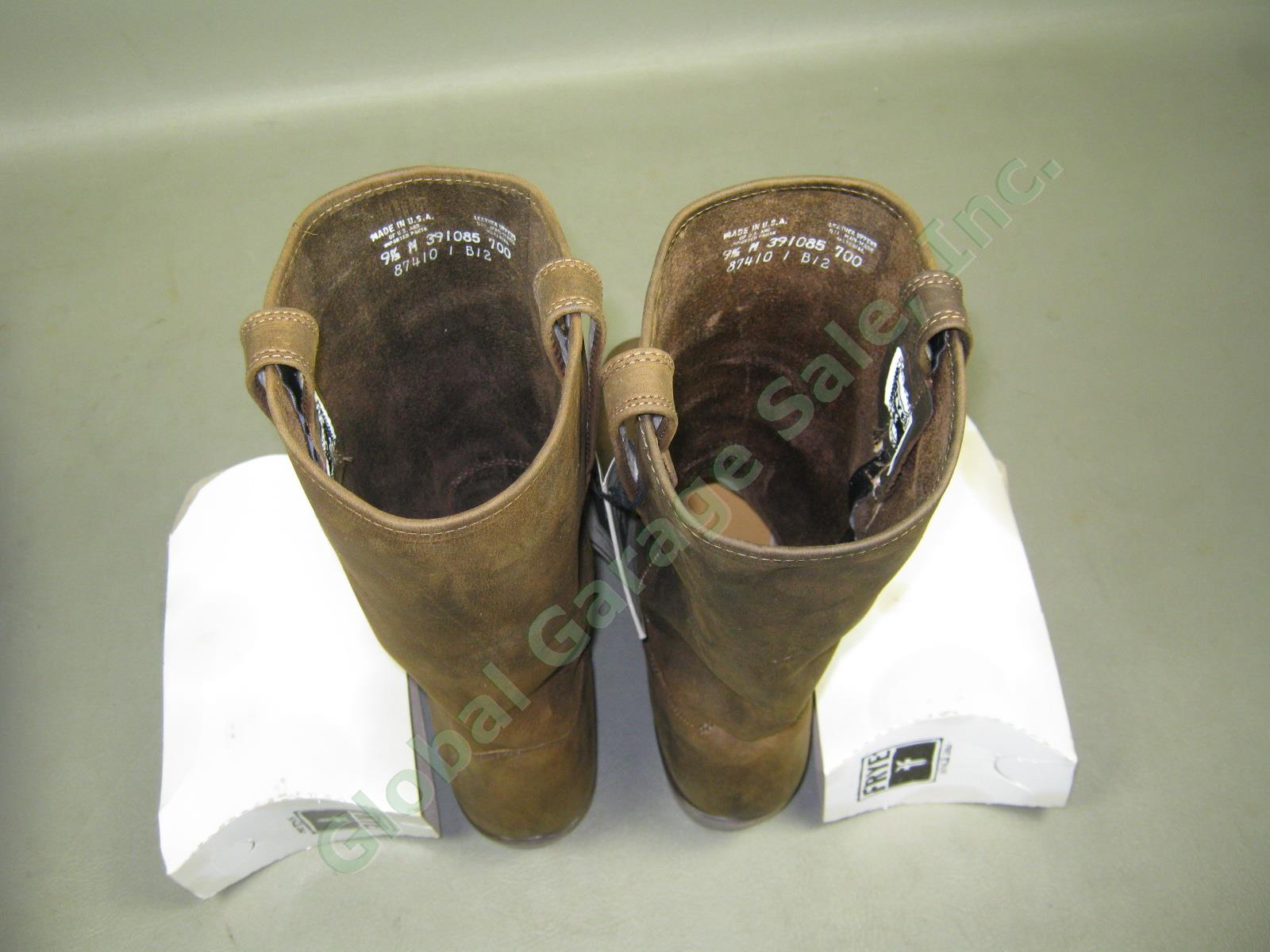 Mens Frye Cavalry 12L Tan Leather Boots Worn Once 9.5 Medium Width W/Box 87410-1 7