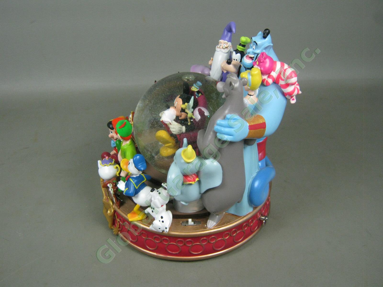 The Wonderful World Of Disney Store Musical Snow Globe When You Wish Upon A Star 2