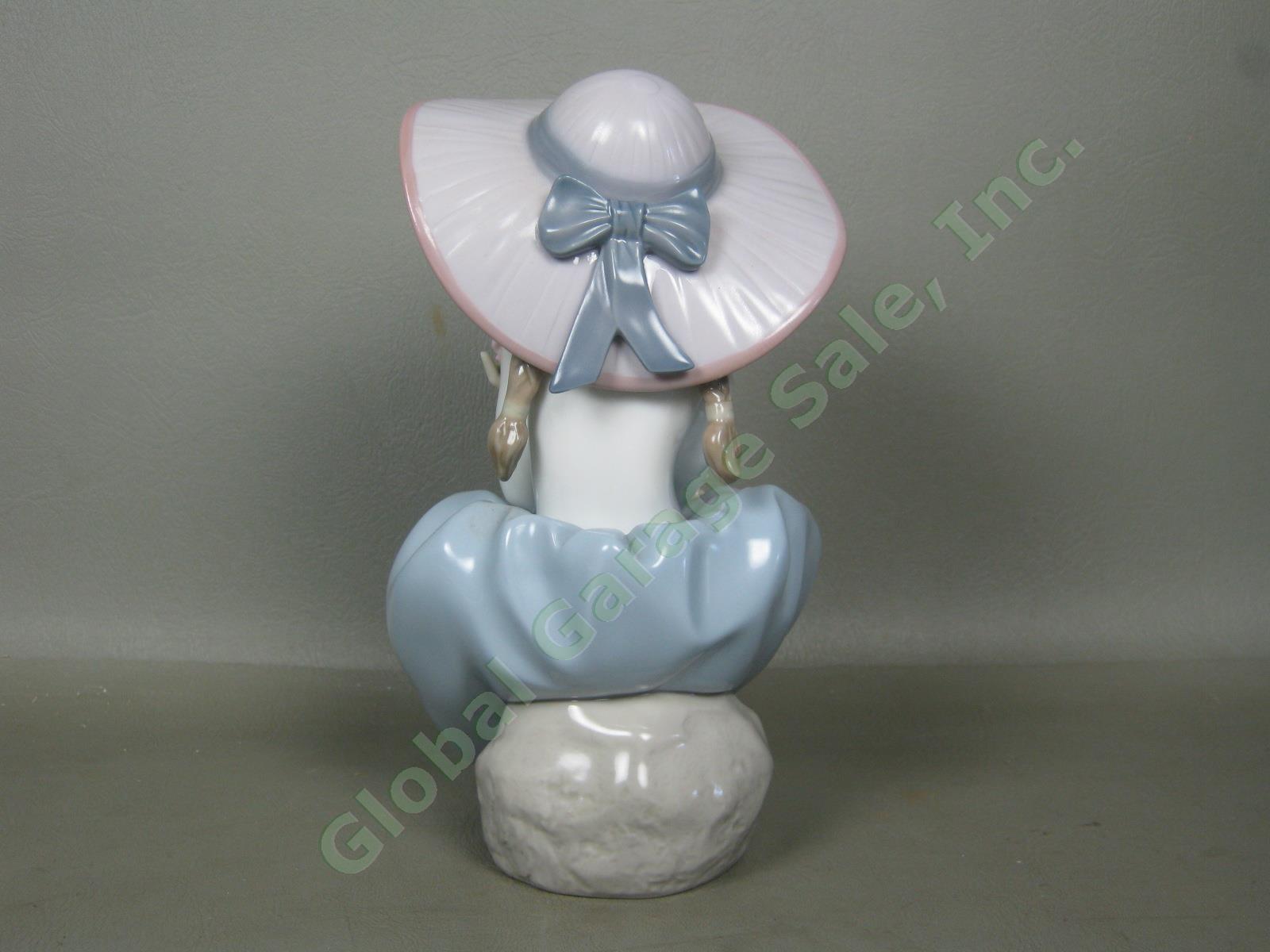 Vtg 1990 Lladro Figurine Fragrant Bouquet #5862 Girl w/ Flowers Mint In Box! NR! 5