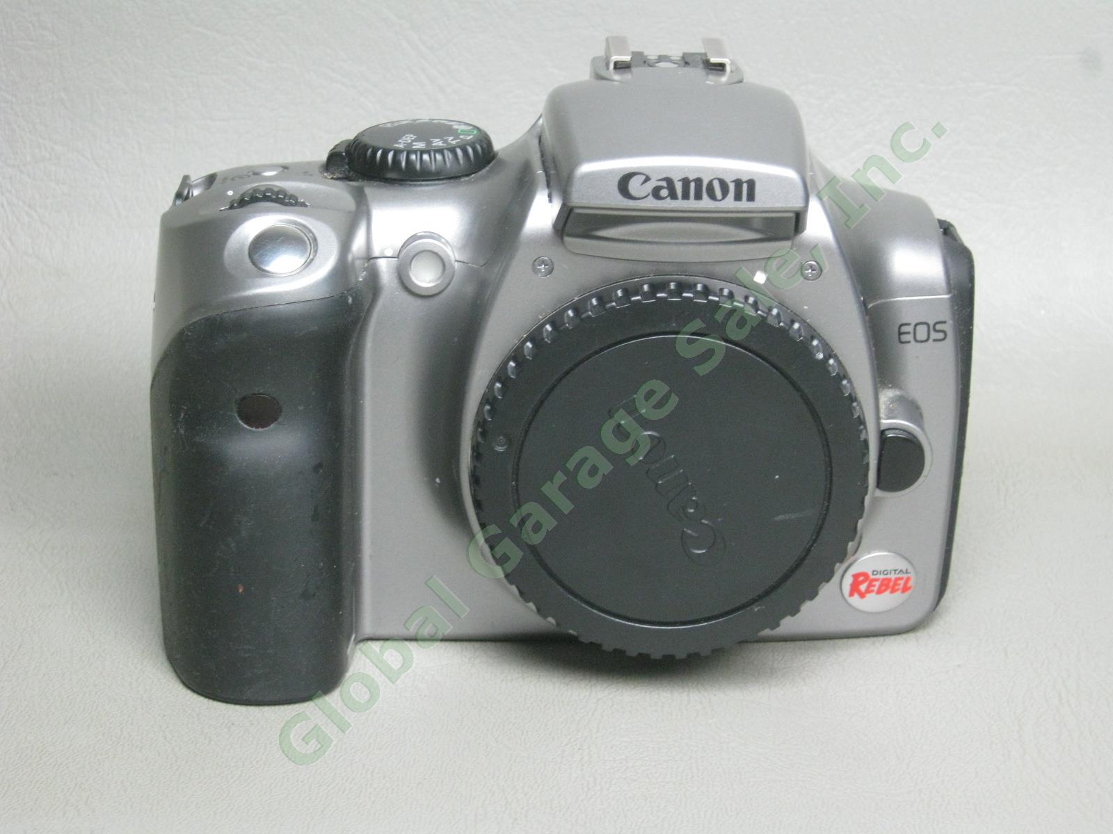 Canon EOS Digital Rebel DS6041 18-55mm 70-300mm 100-300mm Zoom Lens Case Bundle 1
