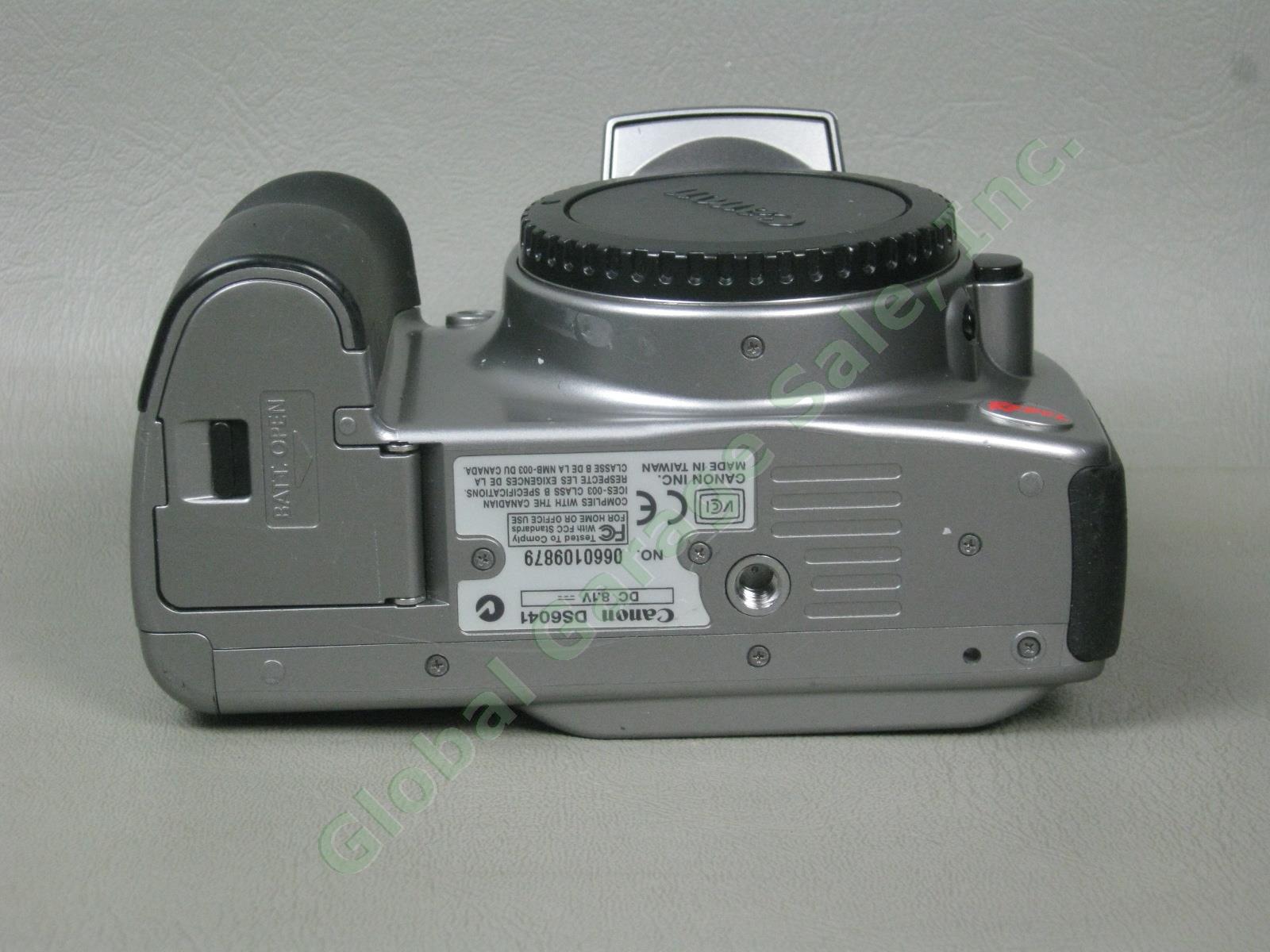 Canon EOS Digital Rebel DS6041 18-55mm 70-300mm 100-300mm Zoom Lens Case Bundle 4