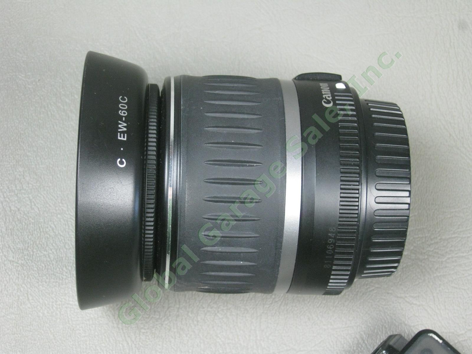 Canon EOS Digital Rebel DS6041 18-55mm 70-300mm 100-300mm Zoom Lens Case Bundle 6