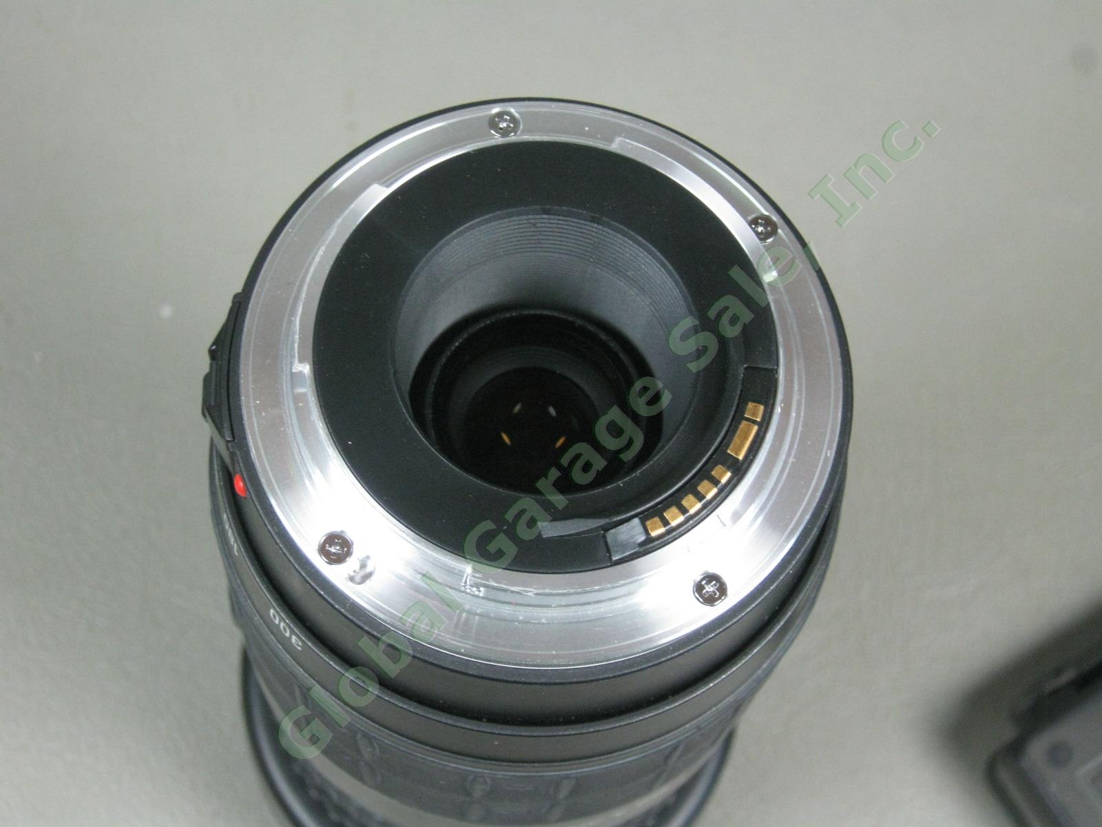 Canon EOS Digital Rebel DS6041 18-55mm 70-300mm 100-300mm Zoom Lens Case Bundle 11