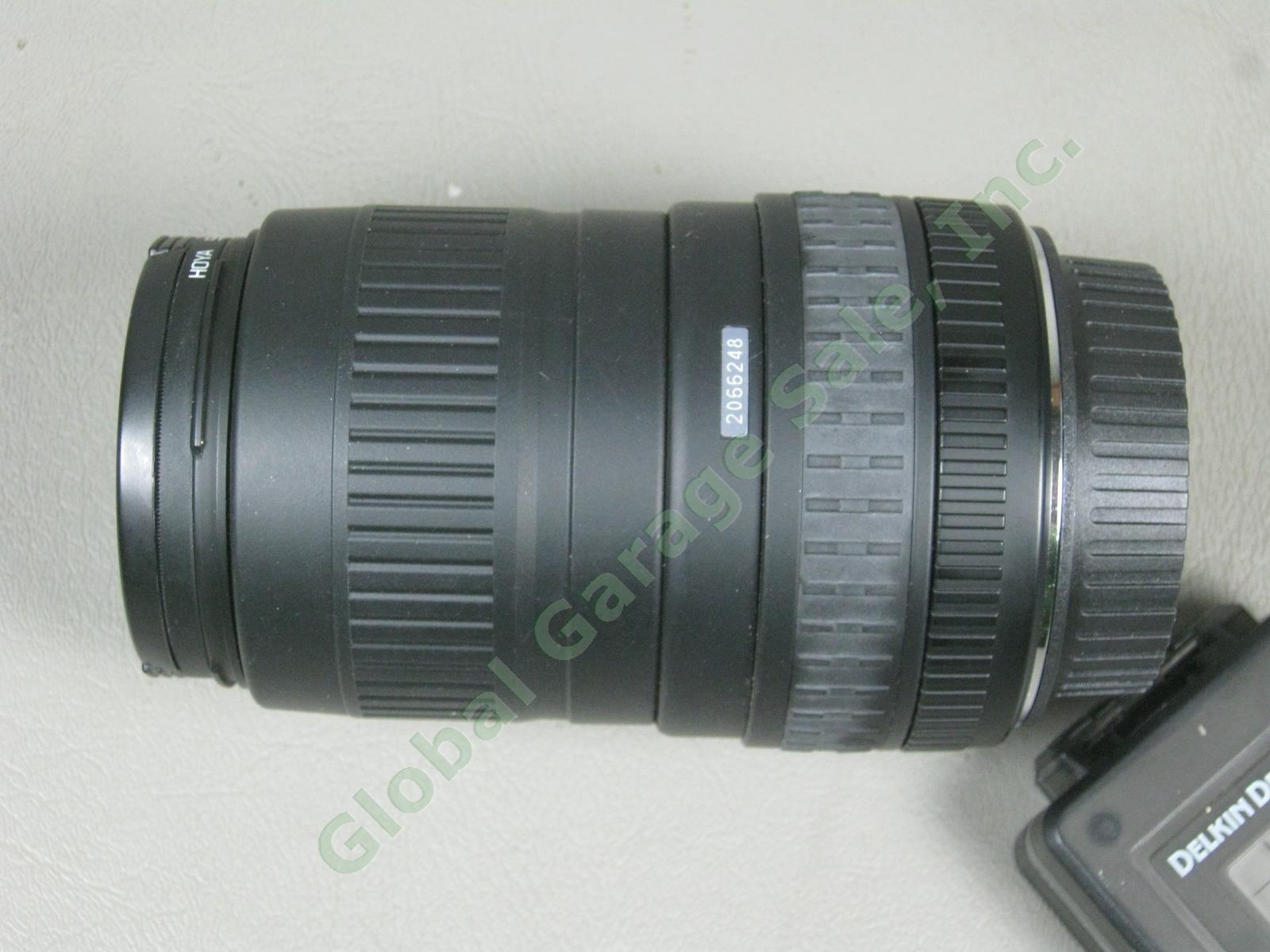 Canon EOS Digital Rebel DS6041 18-55mm 70-300mm 100-300mm Zoom Lens Case Bundle 13