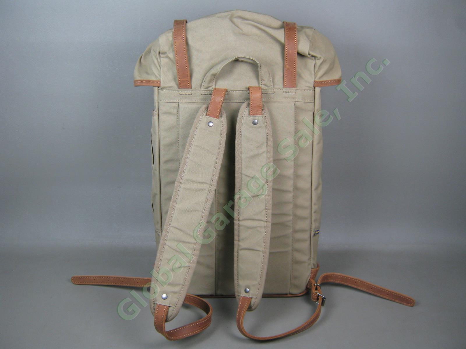 Fjallraven Rucksack No 21 Large Daypack Backpack 24206 Sand Color G-1000 VG COND 5