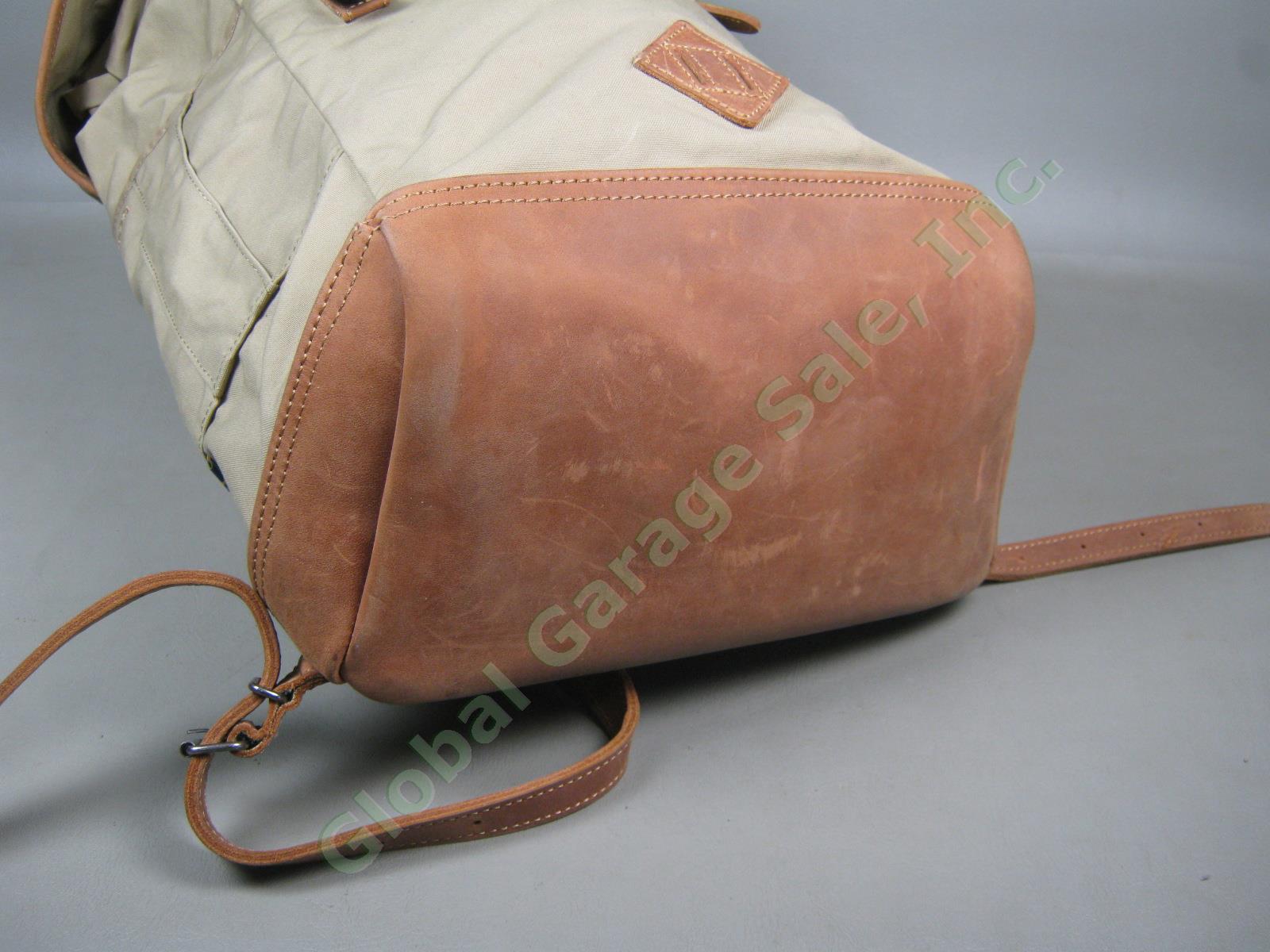 Fjallraven Rucksack No 21 Large Daypack Backpack 24206 Sand Color G-1000 VG COND 6