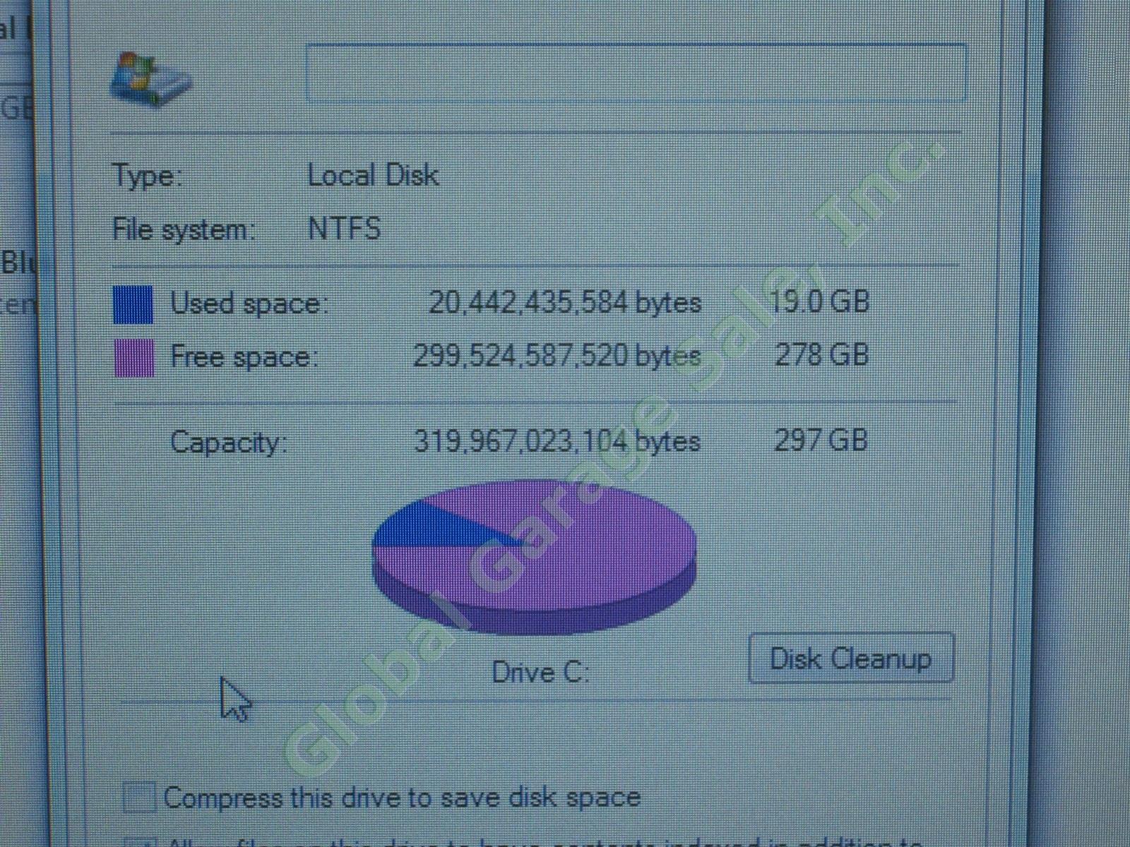 HP Mini 1104 10.1" Netbook Laptop Intel Atom N2600 1.6GHz 2GB RAM 320GB HDD Win7 2