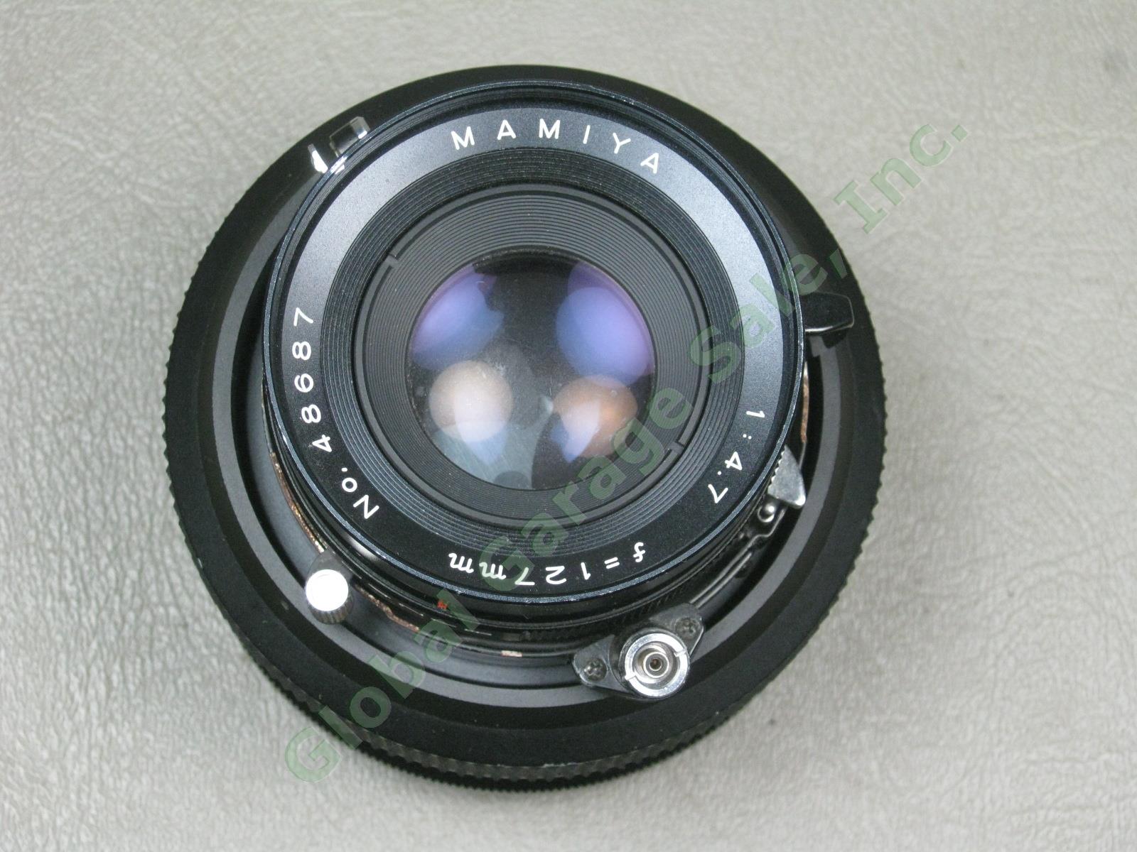 Mamiya 127mm f/4.7 Lens for Super 23 Universal Press Cameras MIJ for Polaroid NR 3