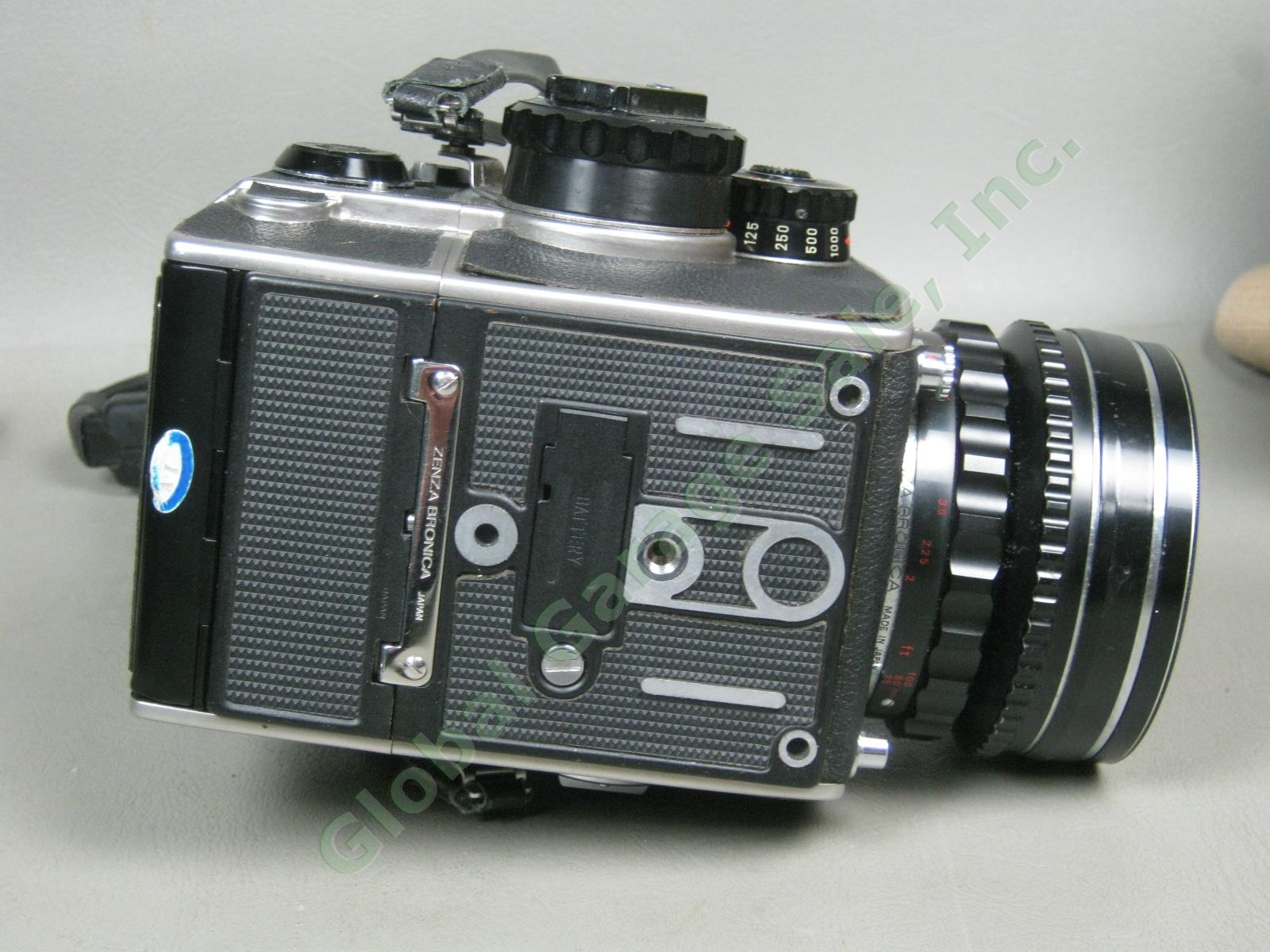 Zenza Bronica EC-TL Camera Nippon Kogaku Nikkor-H 50mm 1:3.5 f/3.5 Lens Bundle 6