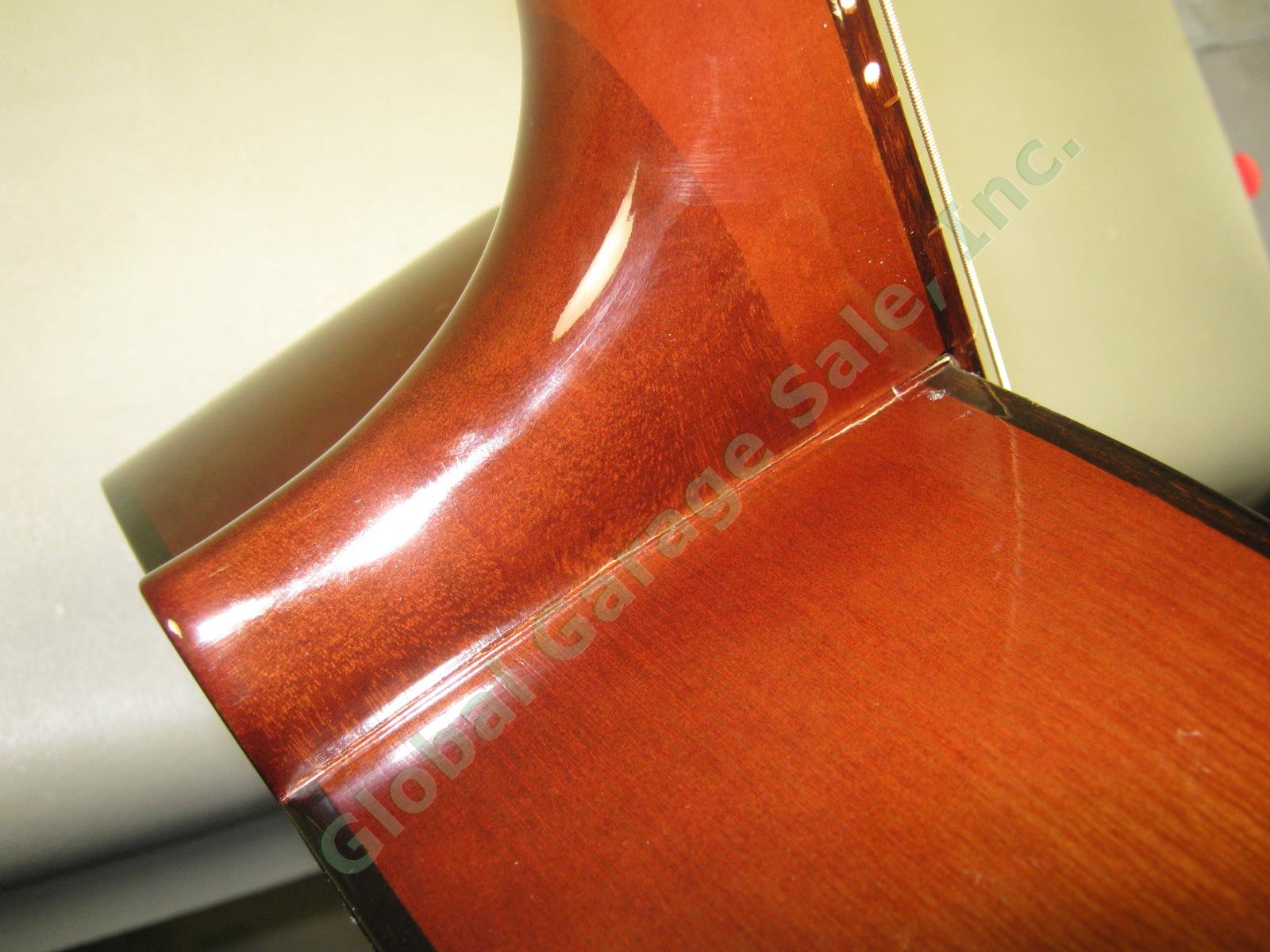 Yamaha EDF01 Dreadnought 6-String Folk Acoustic Guitar YMMJ Indonesia NO RESERVE 11