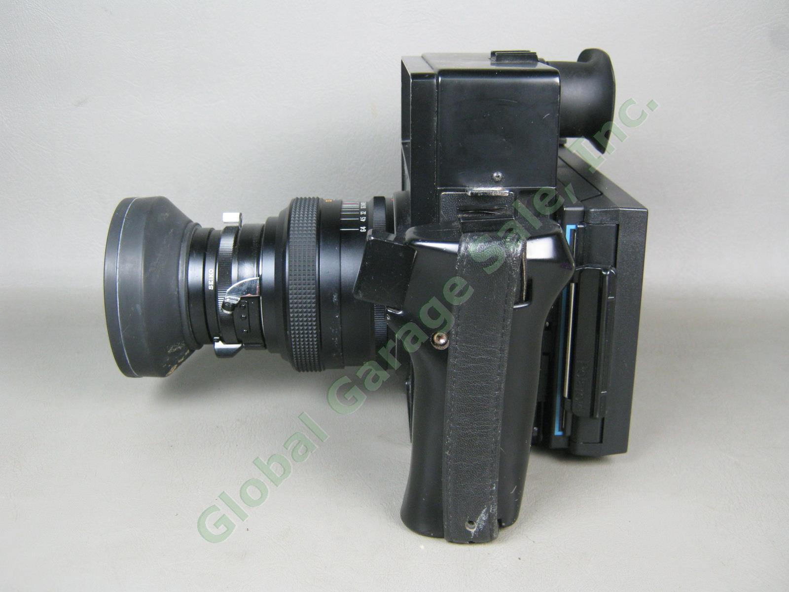 Polaroid 600SE Medium Format Rangefinder Camera Mamiya 127mm 4.7 Lens Film Back 3