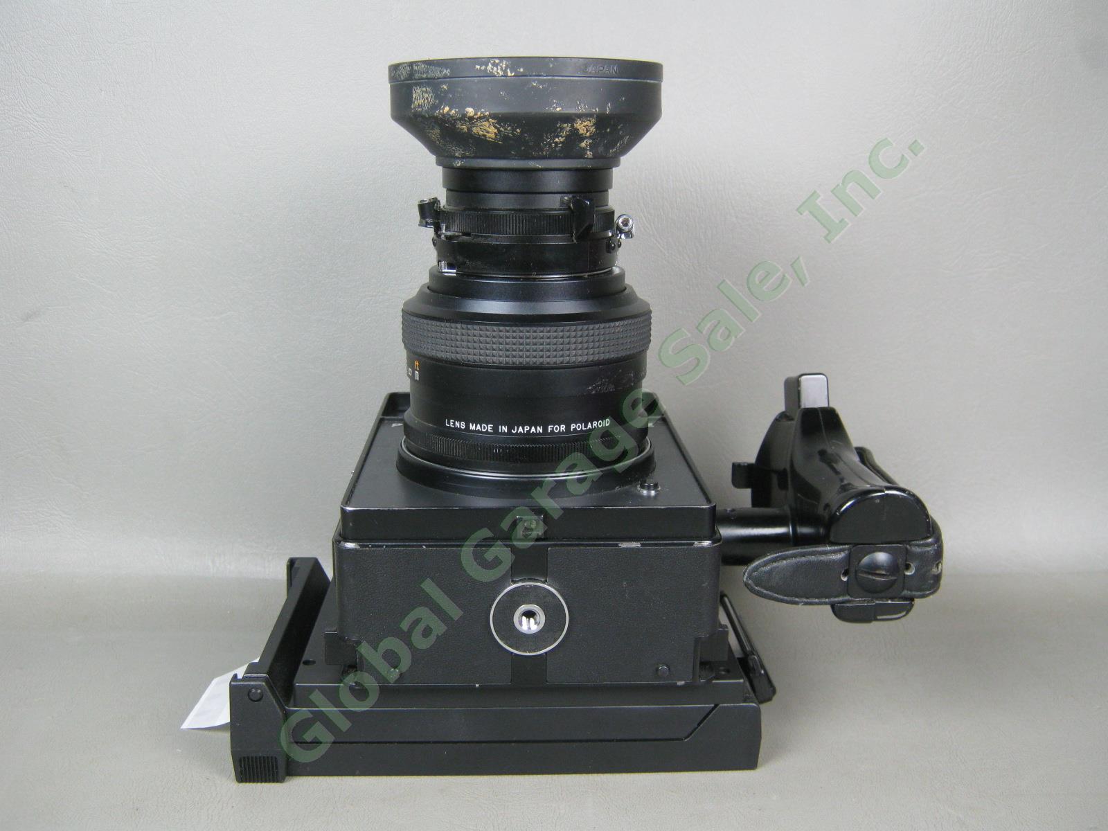 Polaroid 600SE Medium Format Rangefinder Camera Mamiya 127mm 4.7 Lens Film Back 6