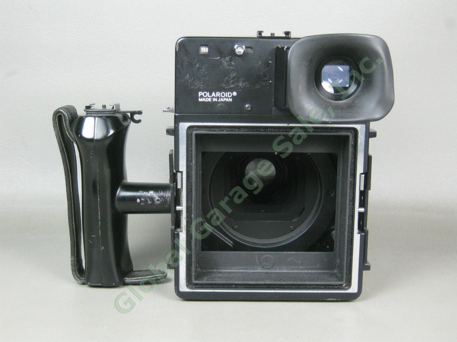 Polaroid 600SE Medium Format Rangefinder Camera Mamiya 127mm 4.7 Lens Film Back 8