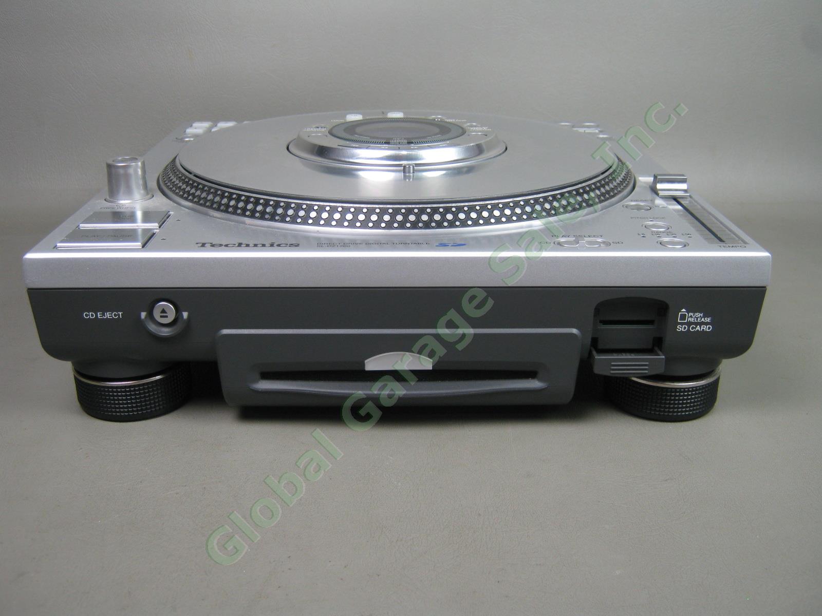 Technics SL-DZ1200 Direct Drive Digital DJ CD Turntable + Burton Case/Bag Bundle 6