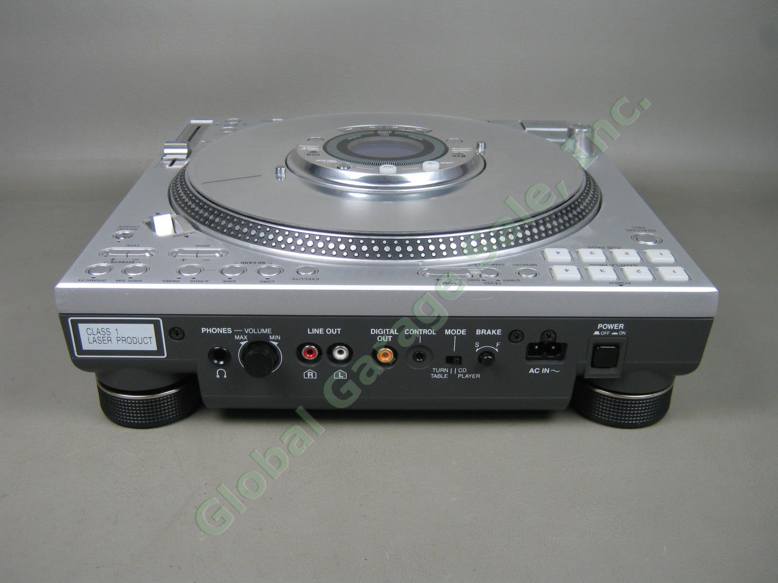 Technics SL-DZ1200 Direct Drive Digital DJ CD Turntable + Burton Case/Bag Bundle 9