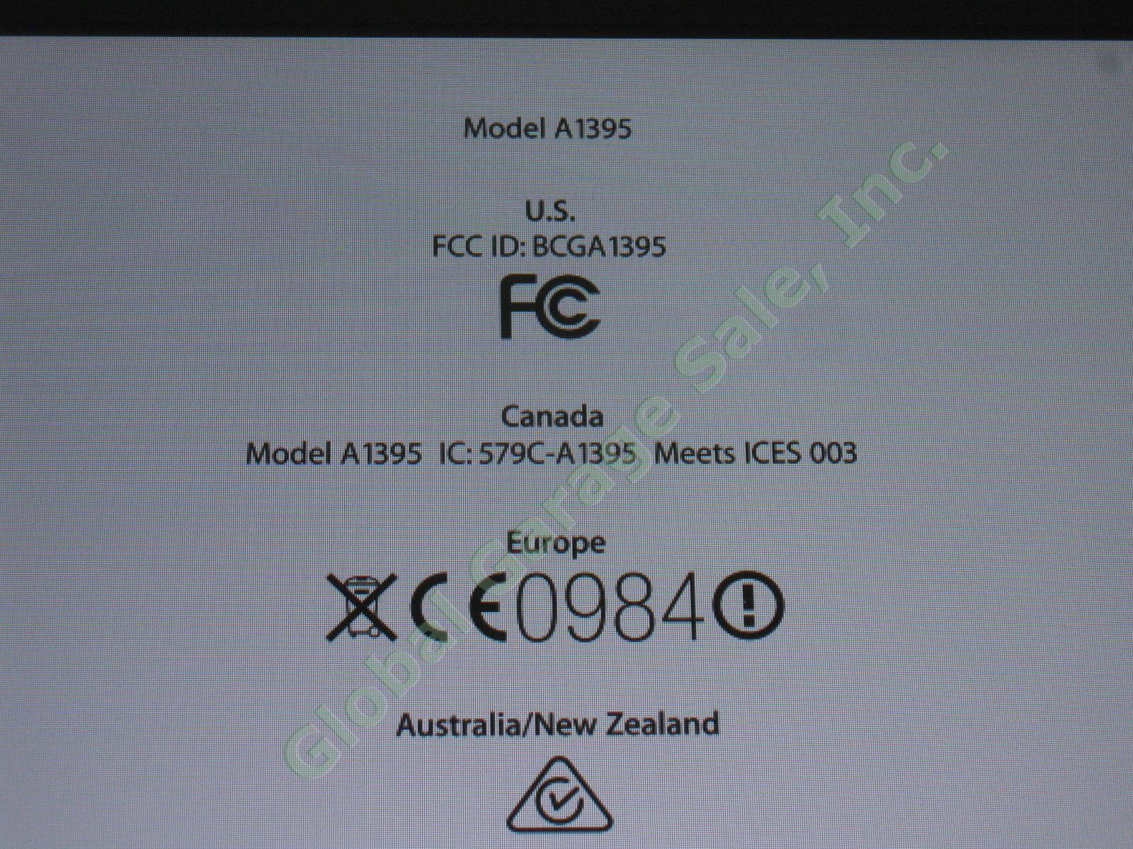 Apple iPad 2 Wifi 32GB Black Tablet MC770LL/A A1395 Factory Reset No Reserve! 1
