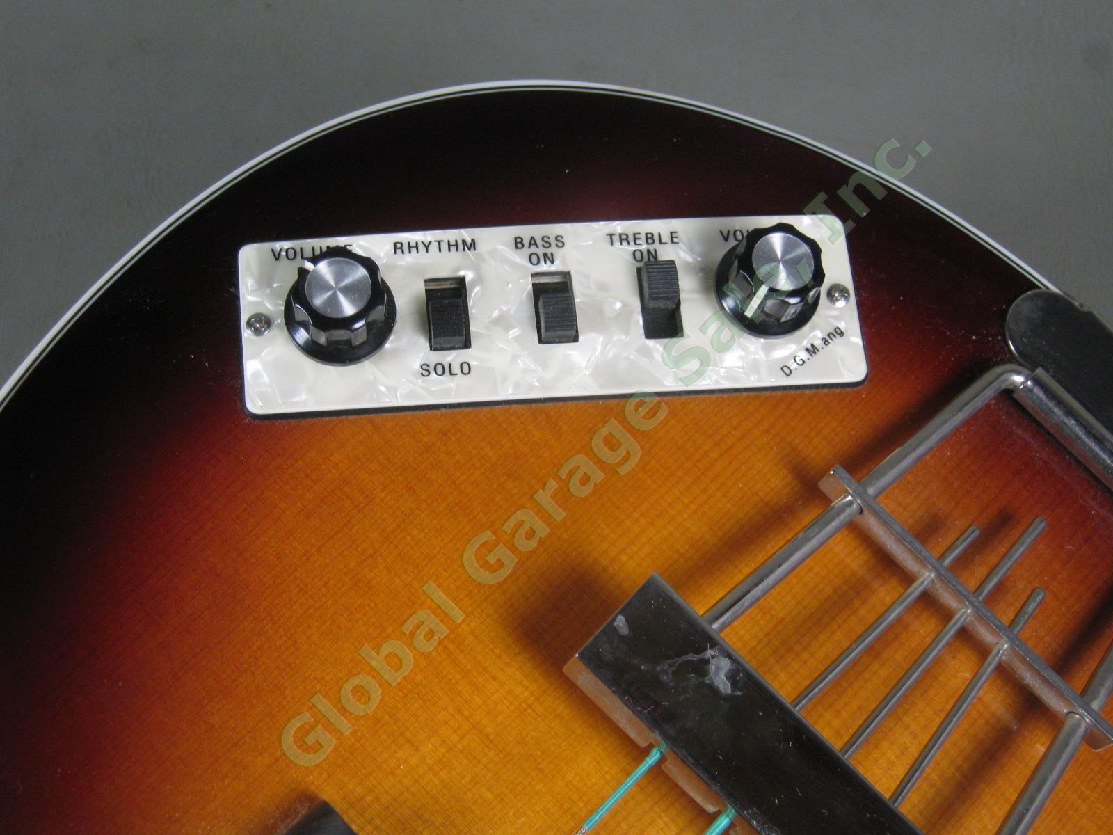 Vtg Hofner Beatle Violin McCartney Bass Guitar Contemporary Series HCT-500/1 NR! 9