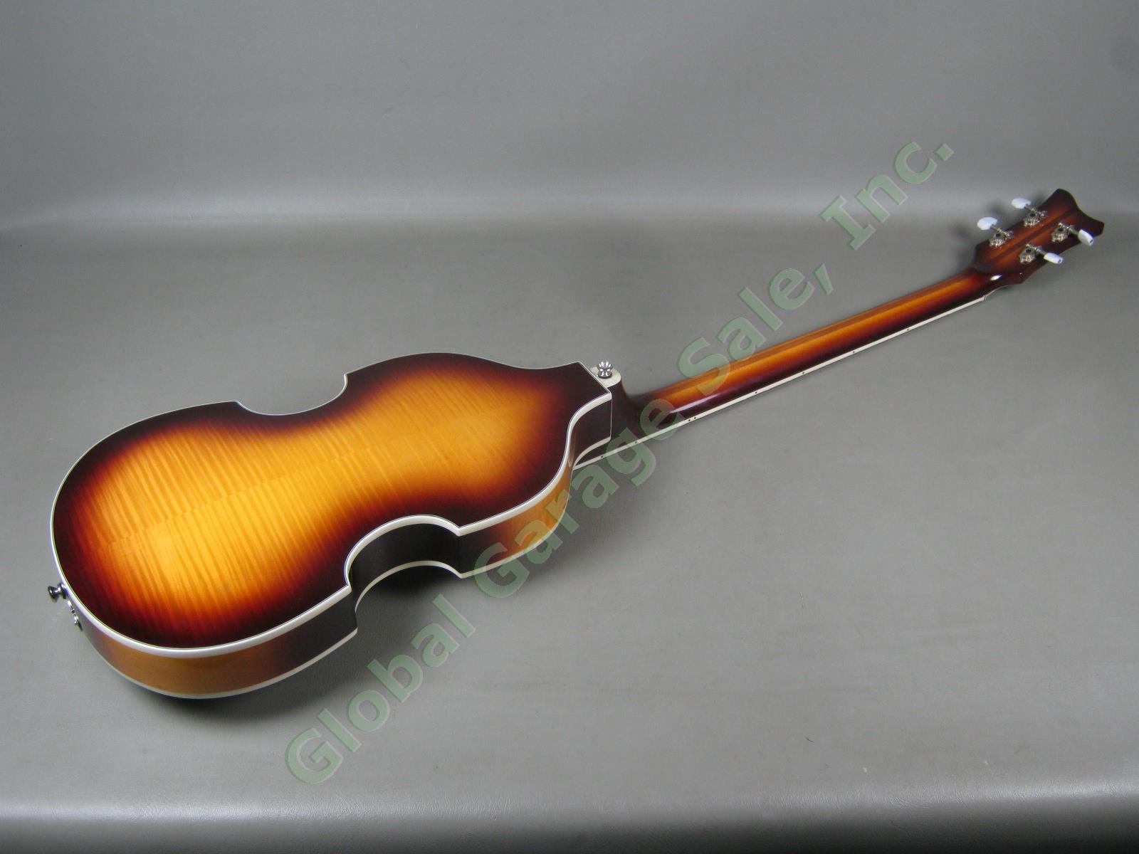 Vtg Hofner Beatle Violin McCartney Bass Guitar Contemporary Series HCT-500/1 NR! 10