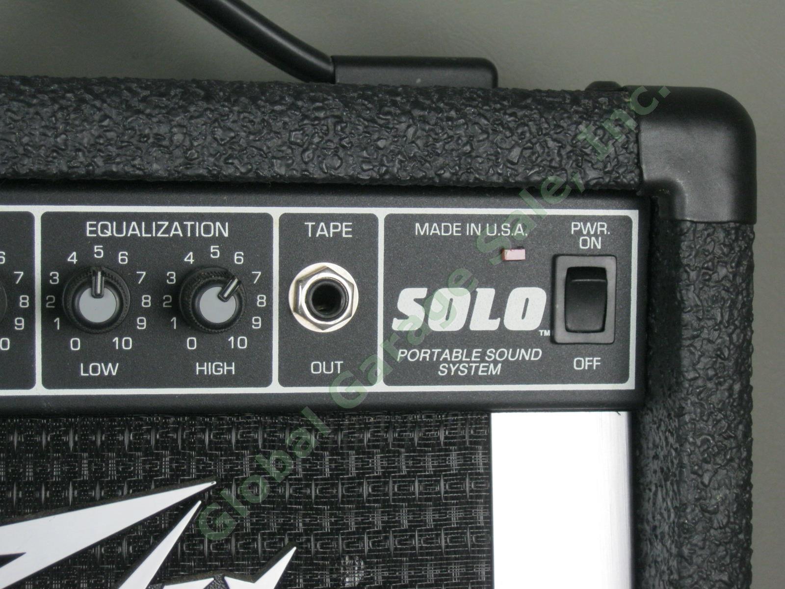 Peavey Solo Portable Sound System Guitar Amp 10/15 Watts Made In USA No Reserve! 1