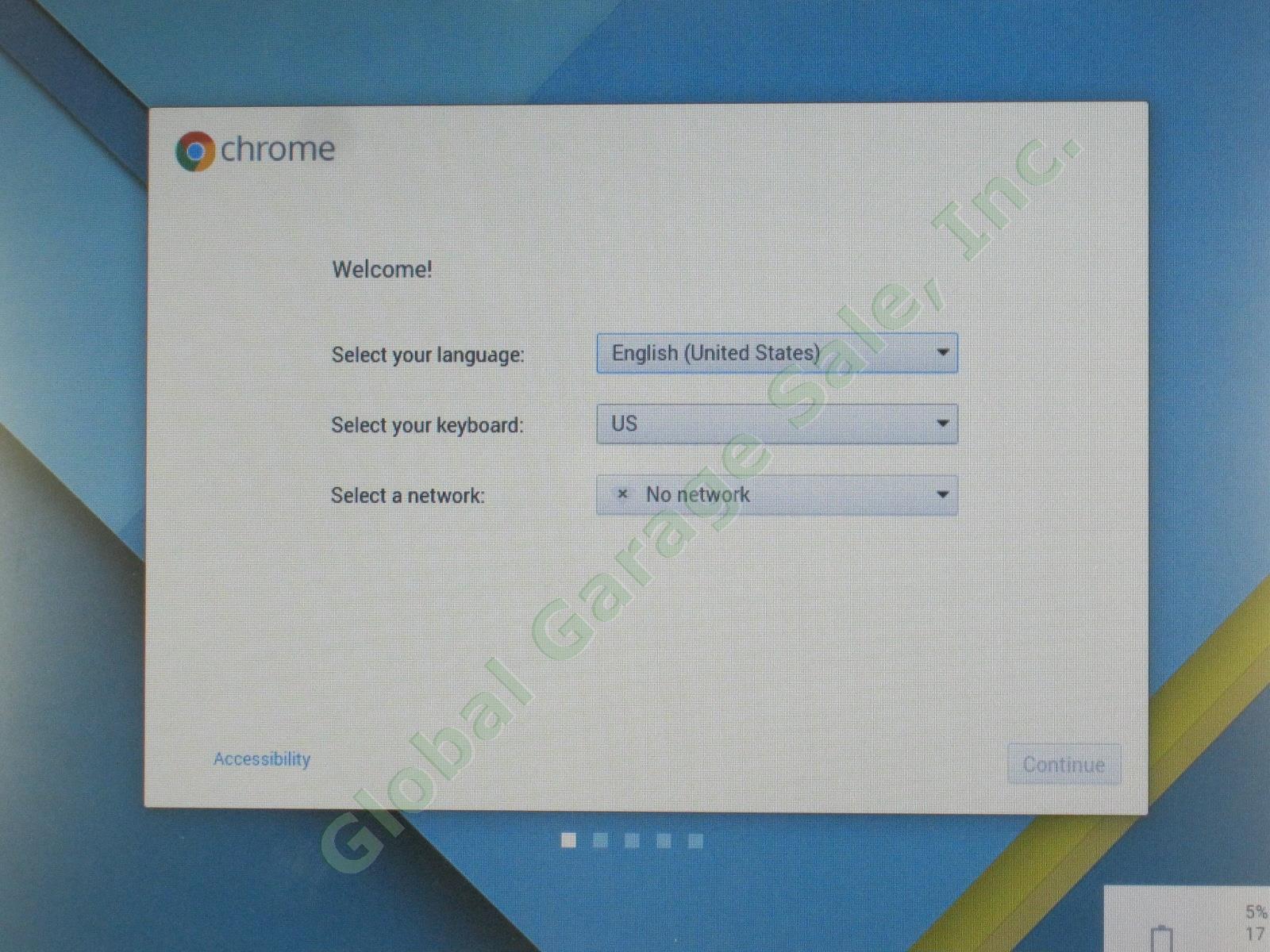 Samsung Chromebook Chrome Netbook Computer XE303C12 11.6" 1.7 GHz 2GB RAM 16GB 2