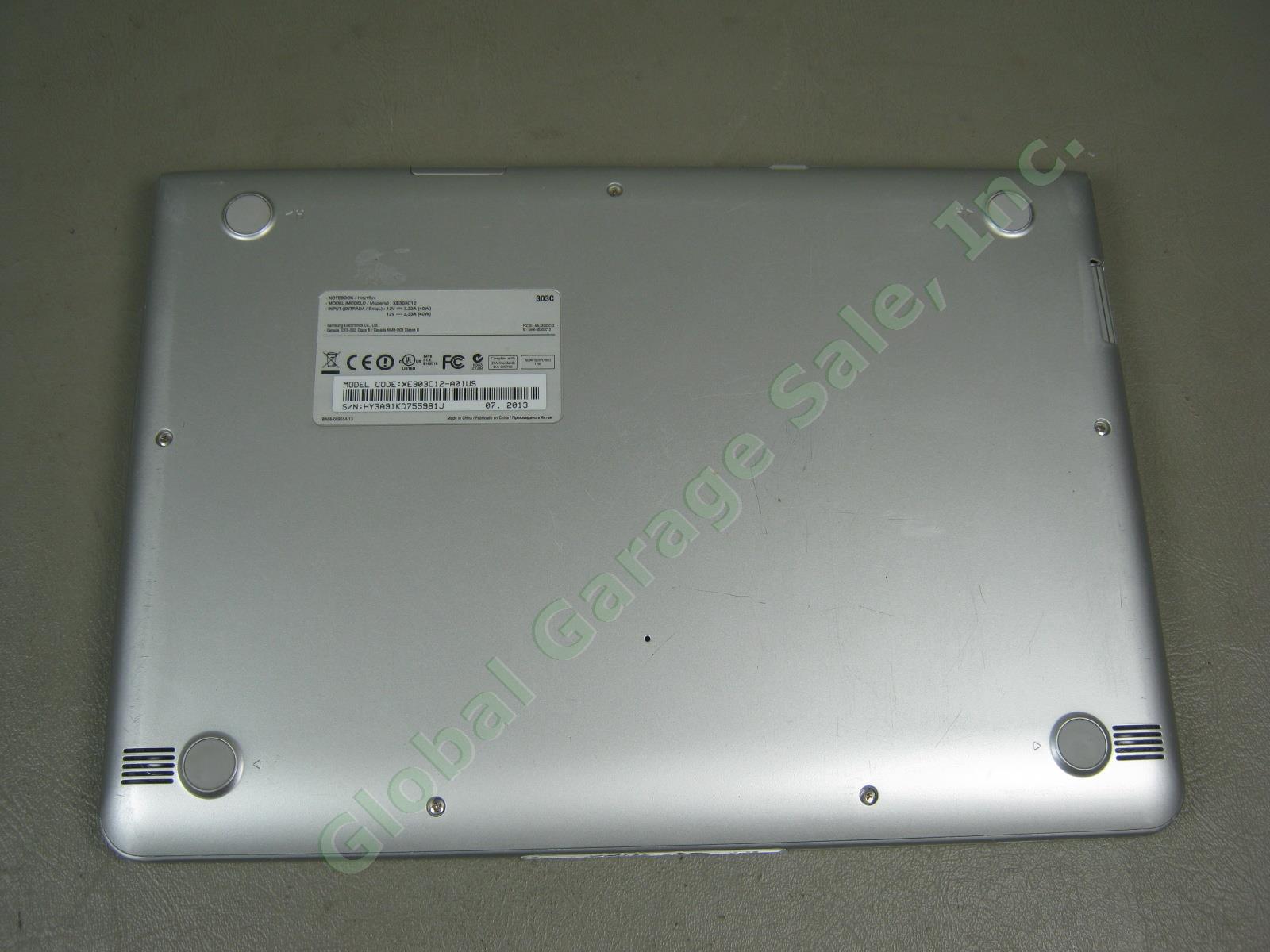 Samsung Chromebook Chrome Netbook Computer XE303C12 11.6" 1.7 GHz 2GB RAM 16GB 4
