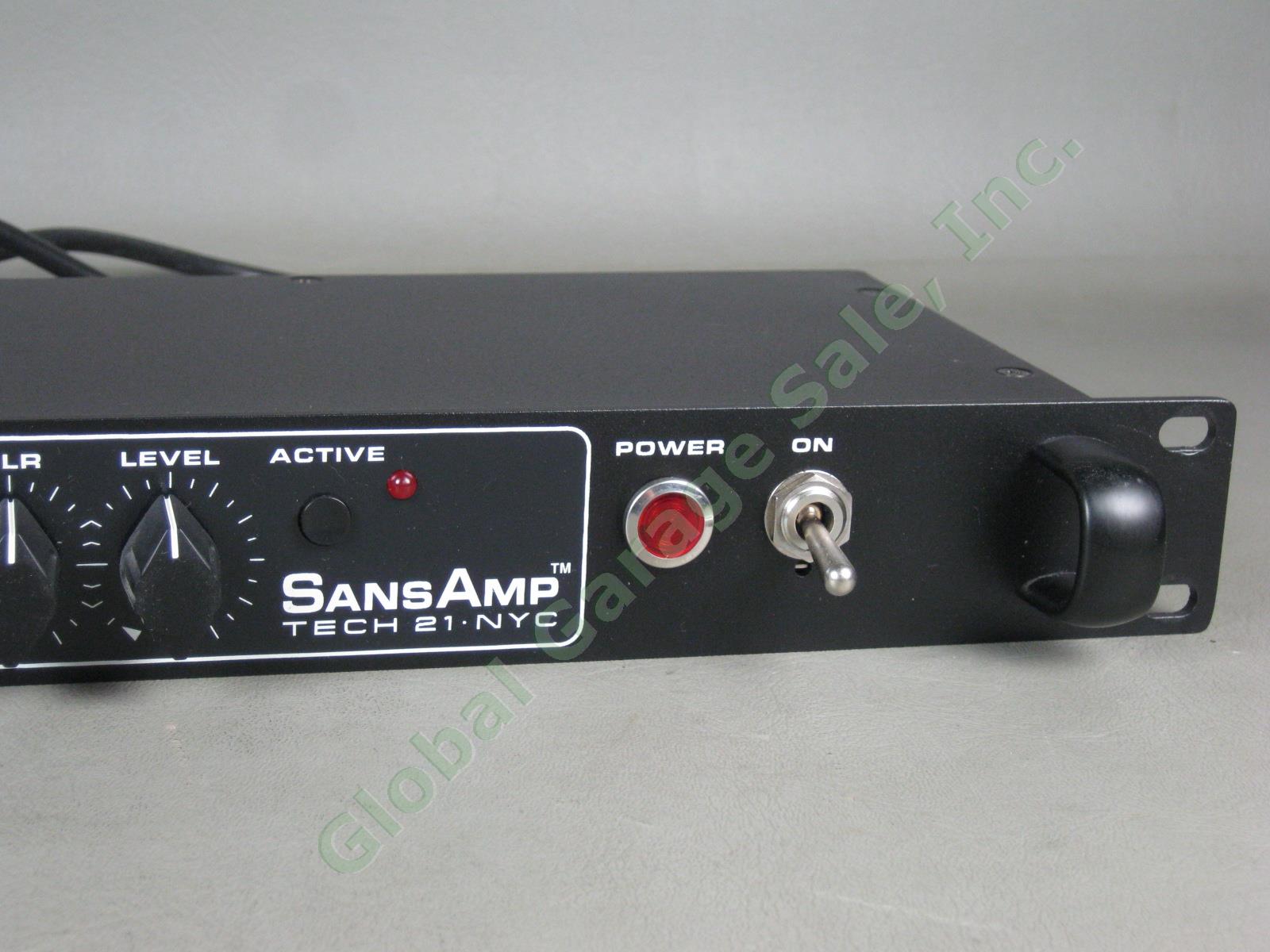 Tech 21 SansAmp RBI Bass Driver Rack Mount Preamp One Owner Exc Cond w/Manual NR 1
