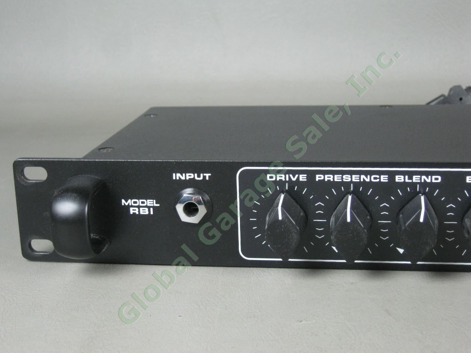 Tech 21 SansAmp RBI Bass Driver Rack Mount Preamp One Owner Exc Cond w/Manual NR 3