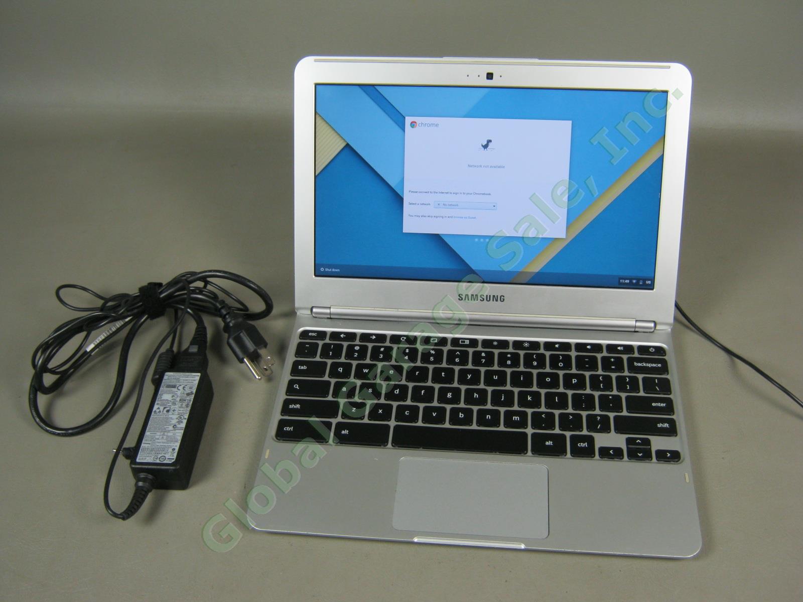 Samsung Chromebook Chrome Netbook Laptop XE303C12 11.6" 1.7 GHz 2GB RAM 16GB NR!