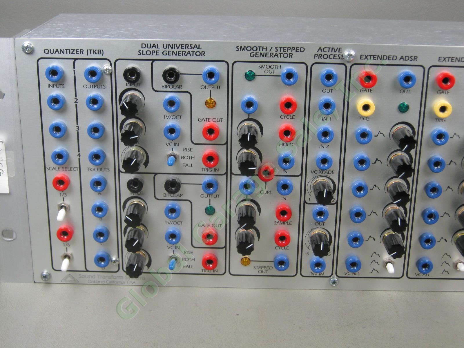 Serge Modular Analog Music Synthesizer ROX Rack Mount Box Panel + 8 Modules Lot 1