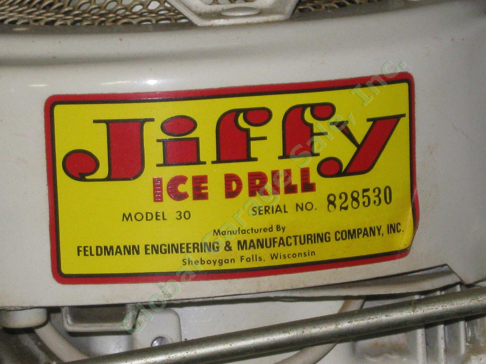 Vtg Feldmann Jiffy 1675 Power Pack For Model #30 Ice Fishing Drill Auger 828530 4