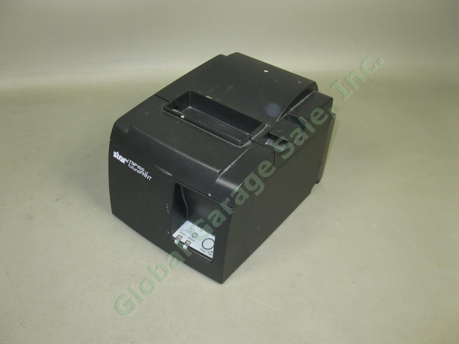 Star Micronics TSP100 futurePRINT Thermal POS Receipt Printer Cord Manual Bundle 2