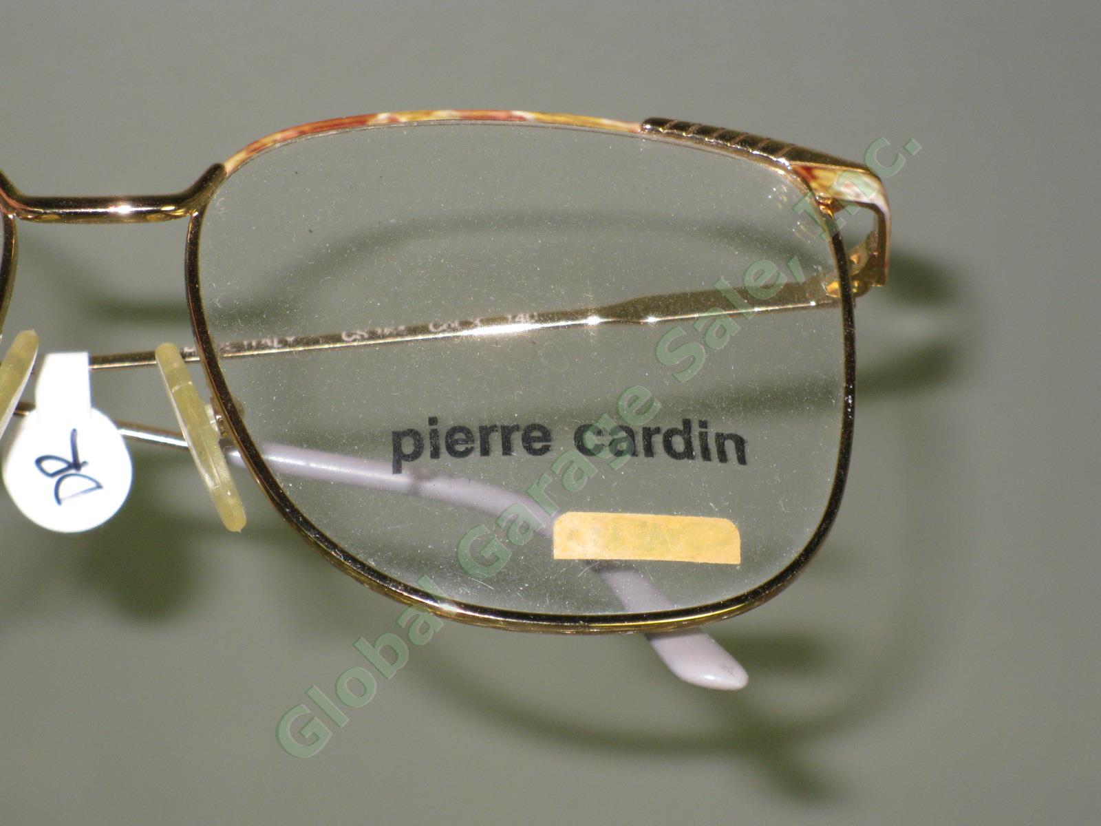 53 Pairs NEW NOS Metal Eyeglass Glasses Frames Lot Pierre Cardin Vogue Zeiss NR! 11