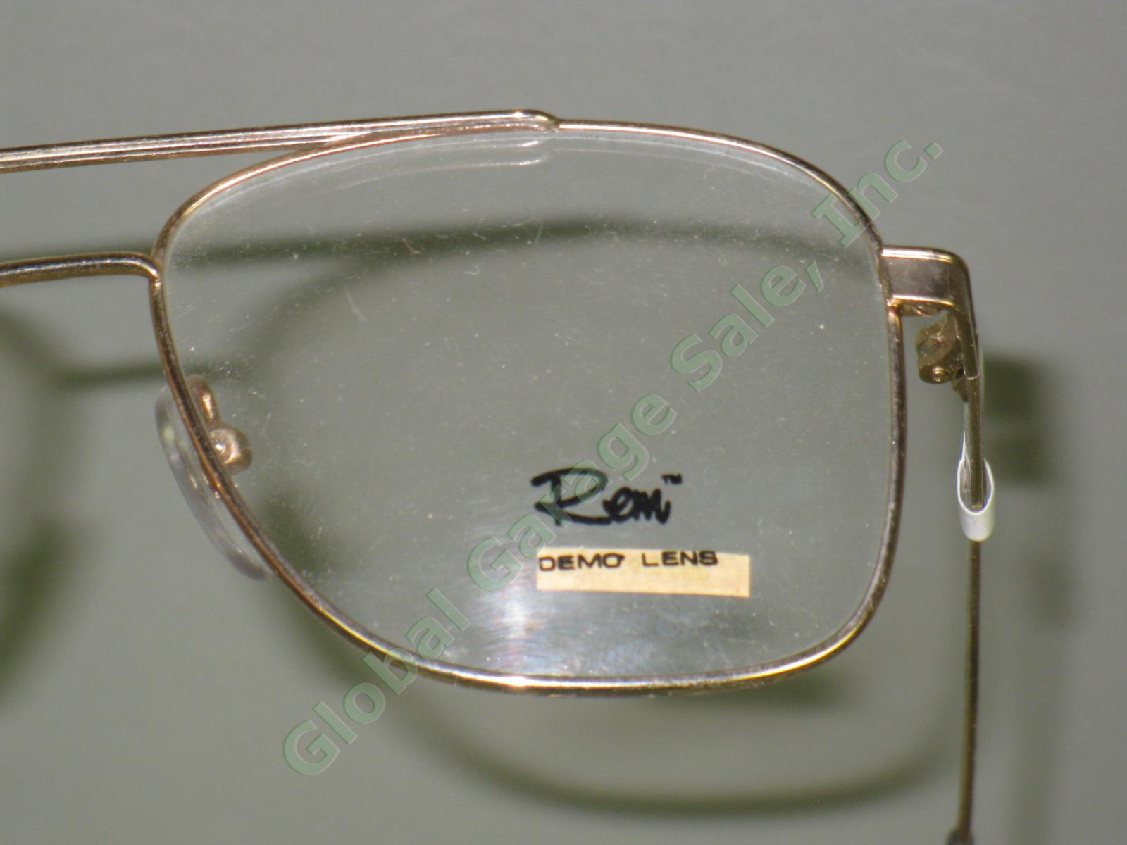 53 Pairs NEW NOS Metal Eyeglass Glasses Frames Lot Pierre Cardin Vogue Zeiss NR! 12