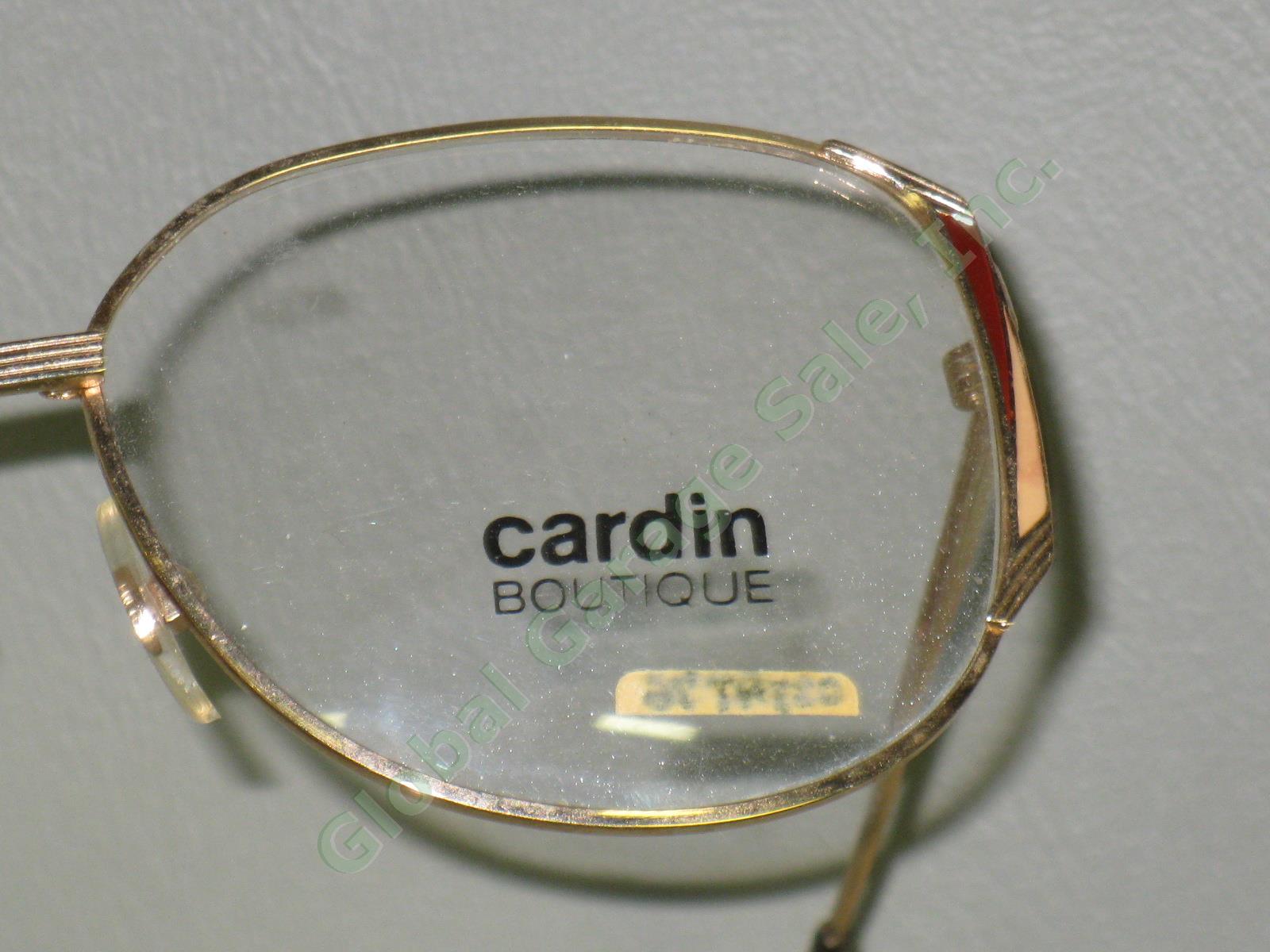 53 Pairs NEW NOS Metal Eyeglass Glasses Frames Lot Pierre Cardin Vogue Zeiss NR! 18