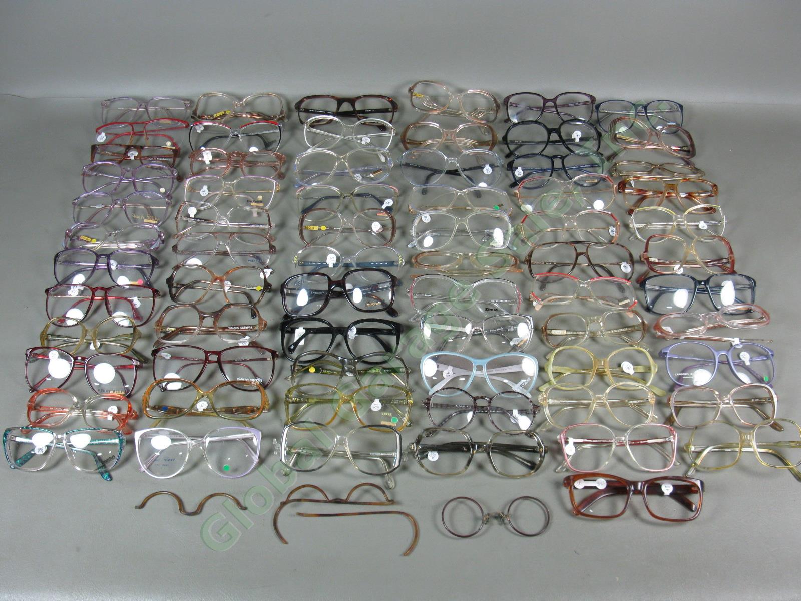 70 NEW NOS Plastic Eyeglass Glasses Frames Wholesale Lot Ralph Lauren Zeiss +NR!