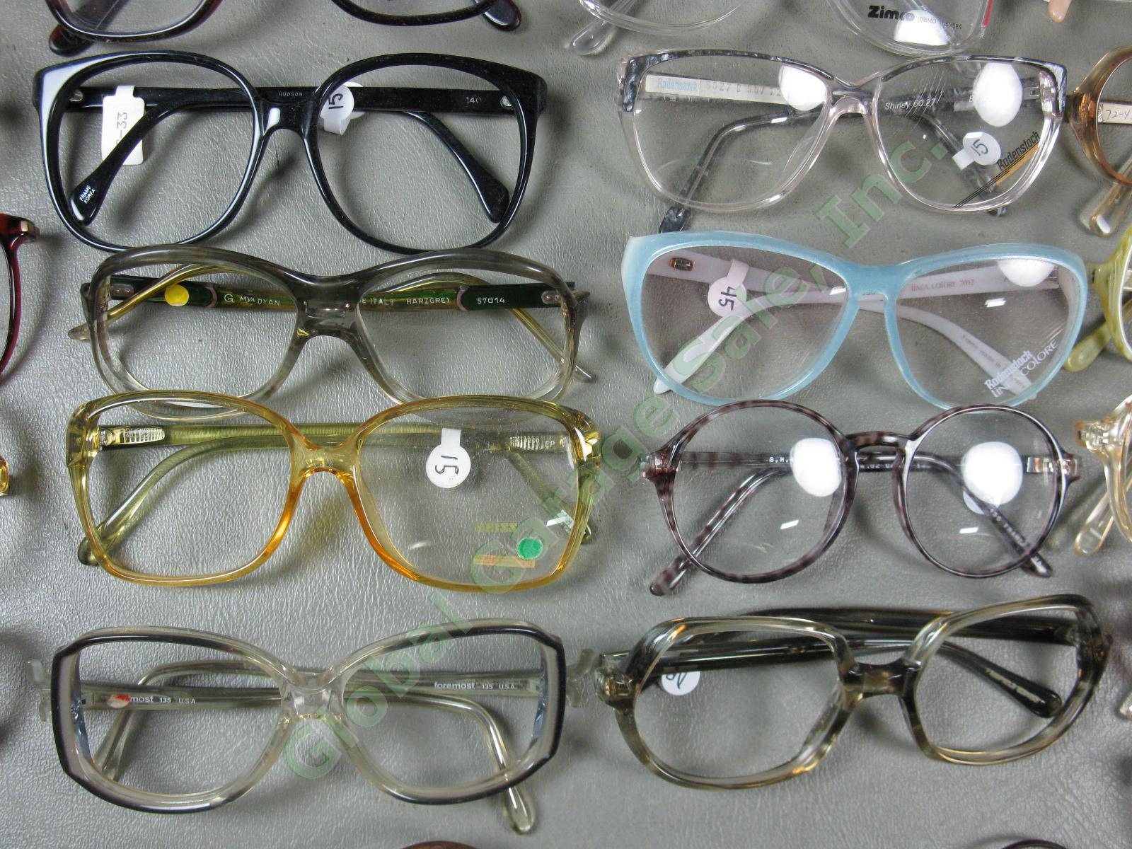 70 NEW NOS Plastic Eyeglass Glasses Frames Wholesale Lot Ralph Lauren Zeiss +NR! 6
