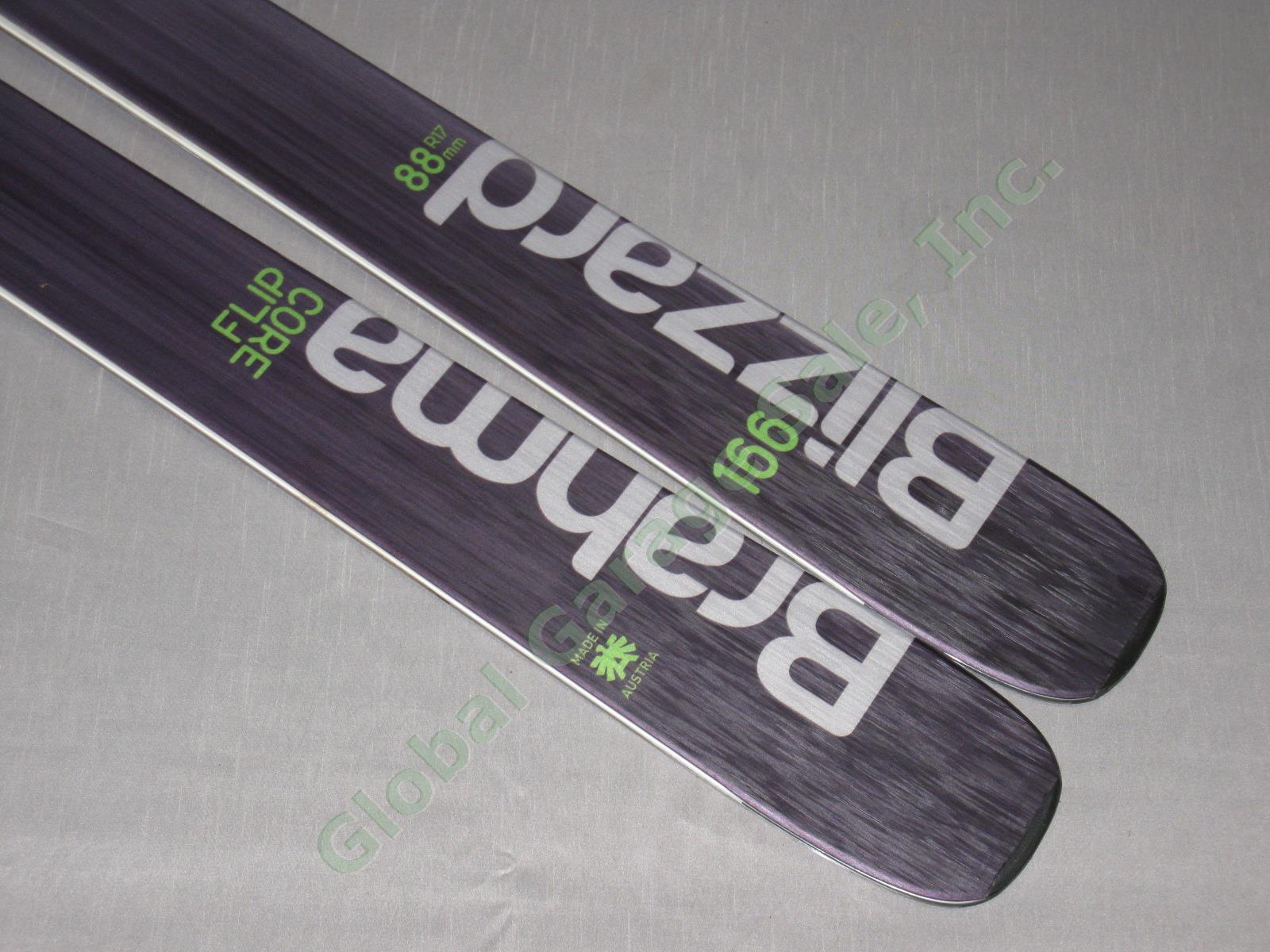 NEW 2016 Blizzard Brahma 166cm Flip Core Skis Made In Austria Never Mounted NR! 2