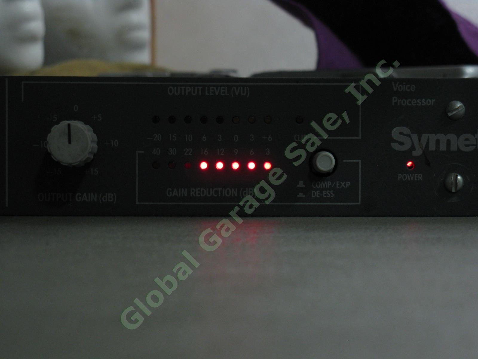 Symetrix 528 Single Channel Strip Voice Processor Analog Mic Microphone Preamp 1