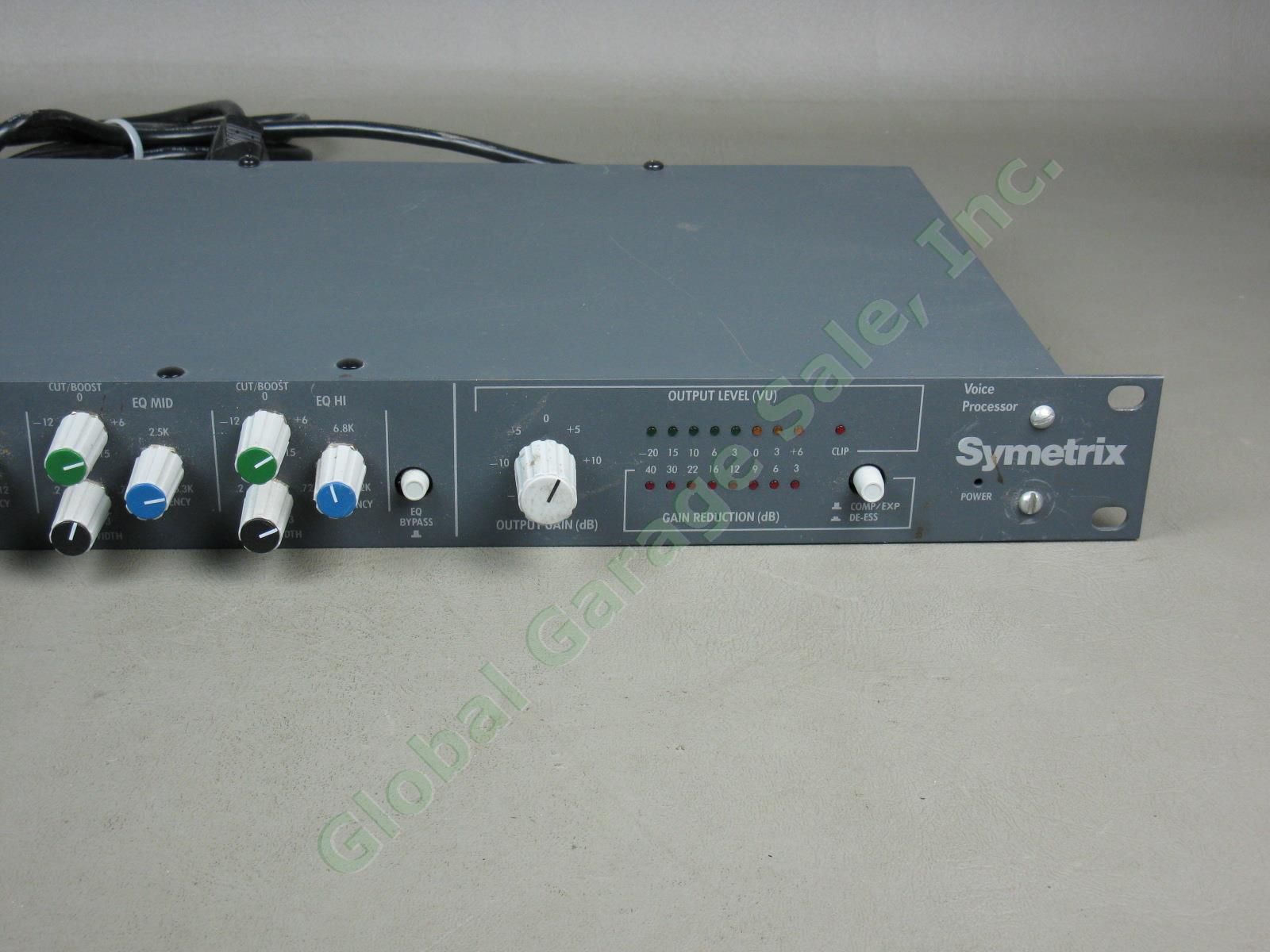 Symetrix 528 Single Channel Strip Voice Processor Analog Mic Microphone Preamp 3