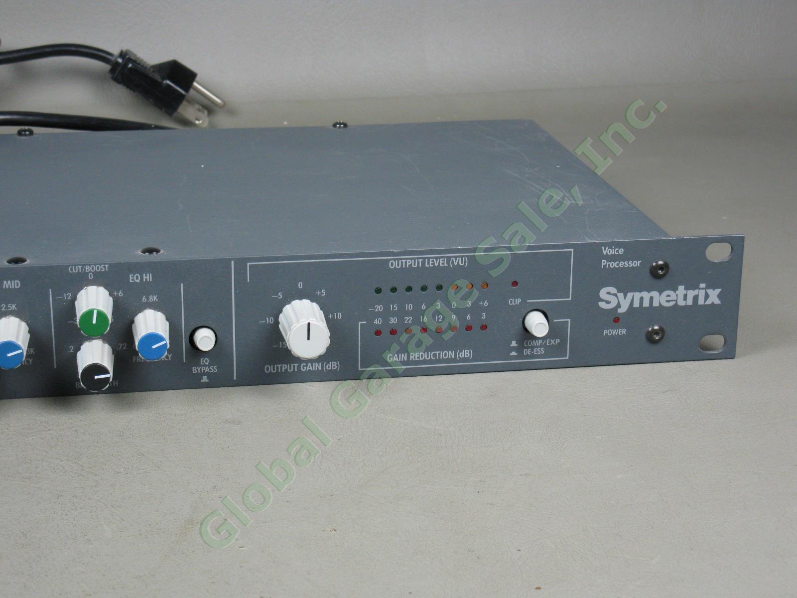 Symetrix 528 Single Channel Strip Voice Processor Analog Mic Microphone Preamp 3